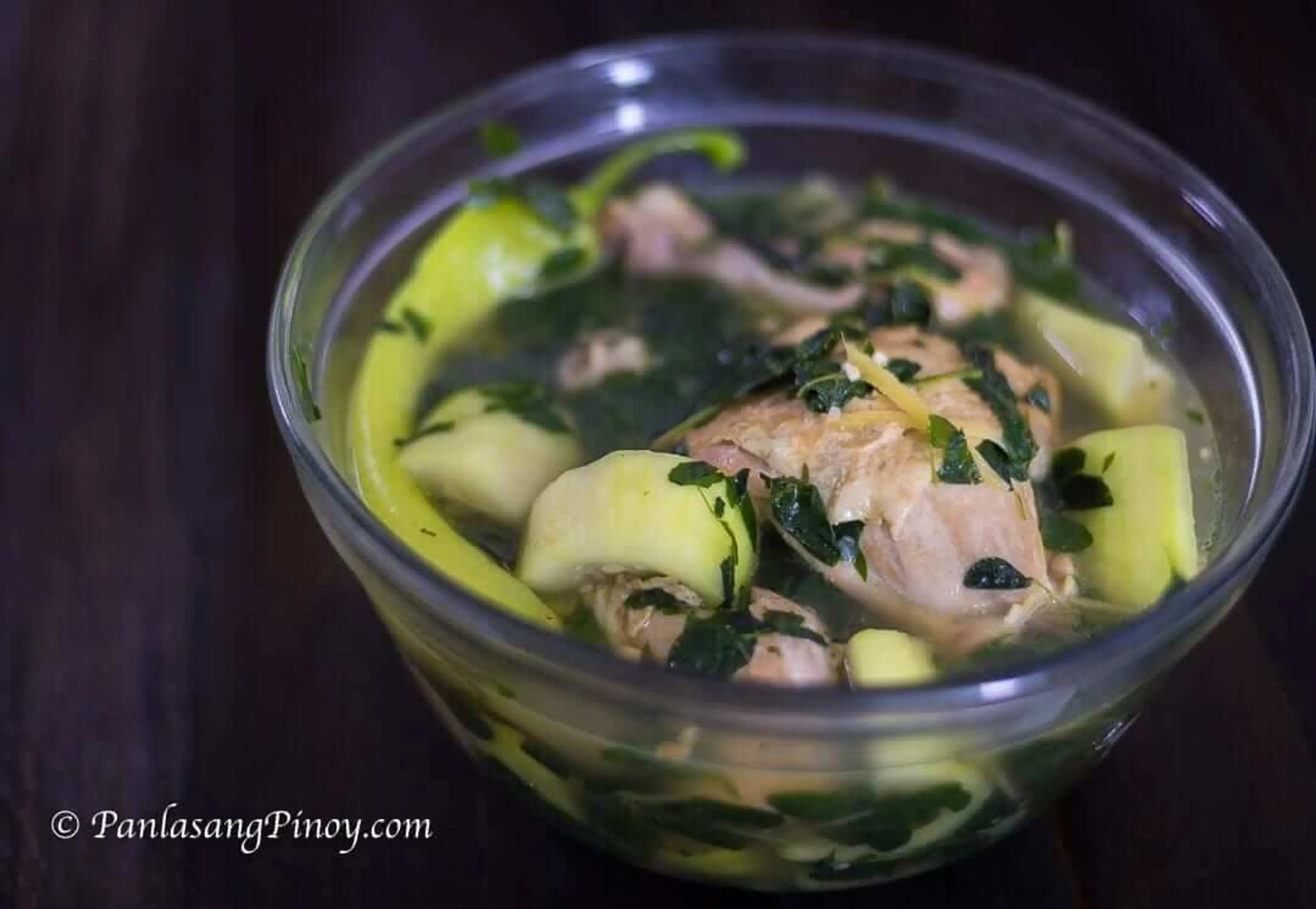 Tinolang Manok sa Upo