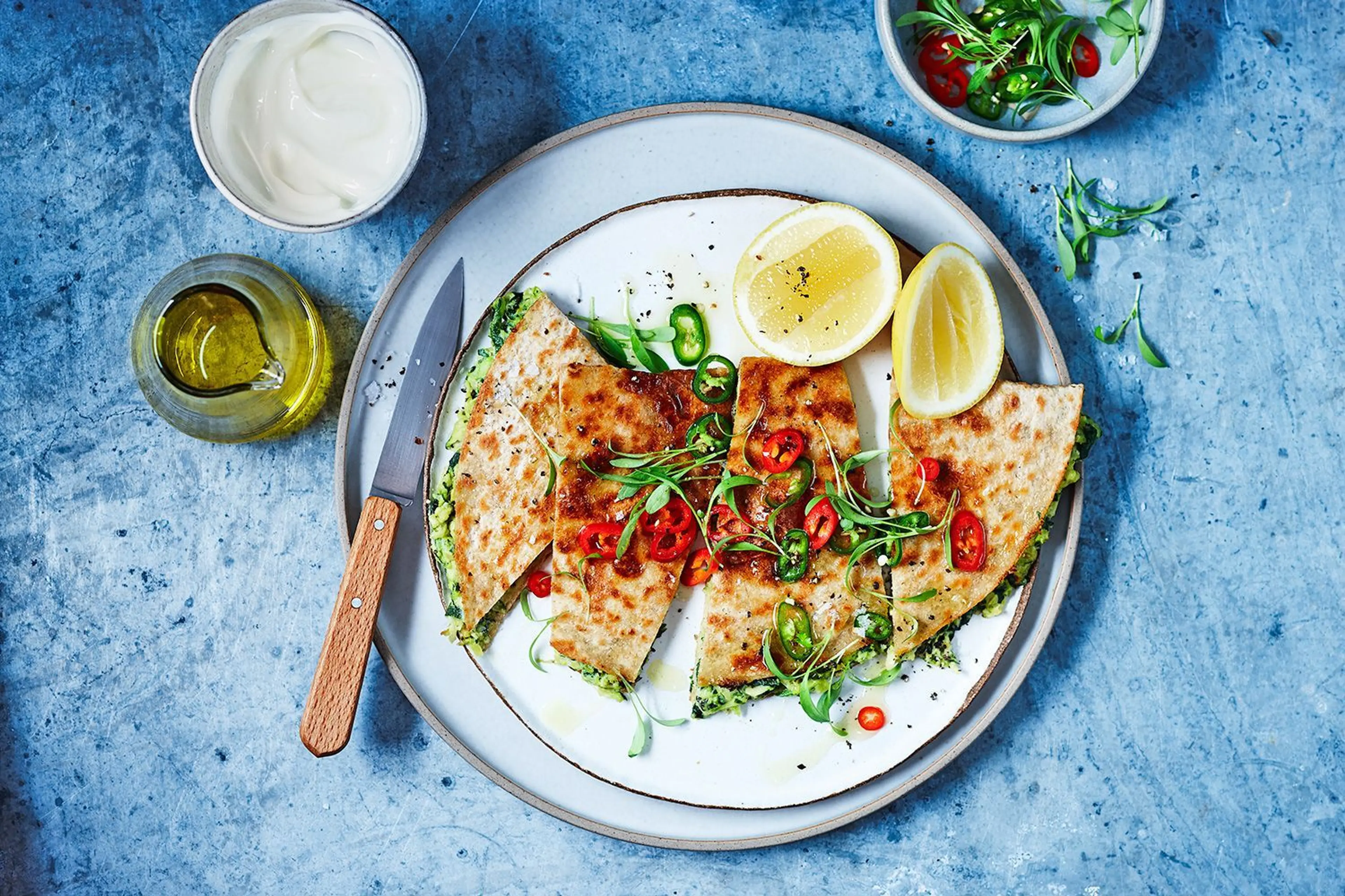 Zucchini Turkish gozleme