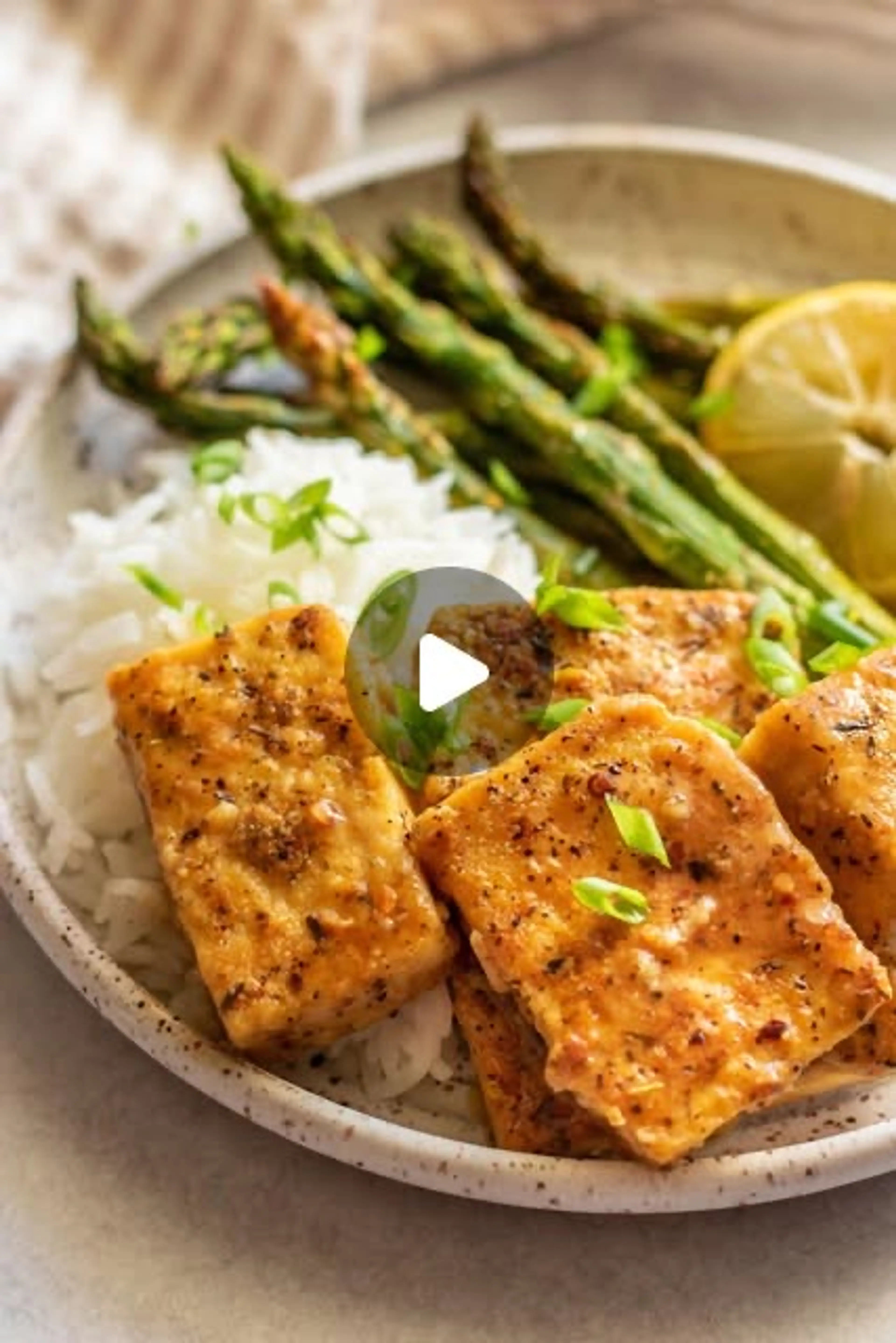 Lemon Pepper Tofu