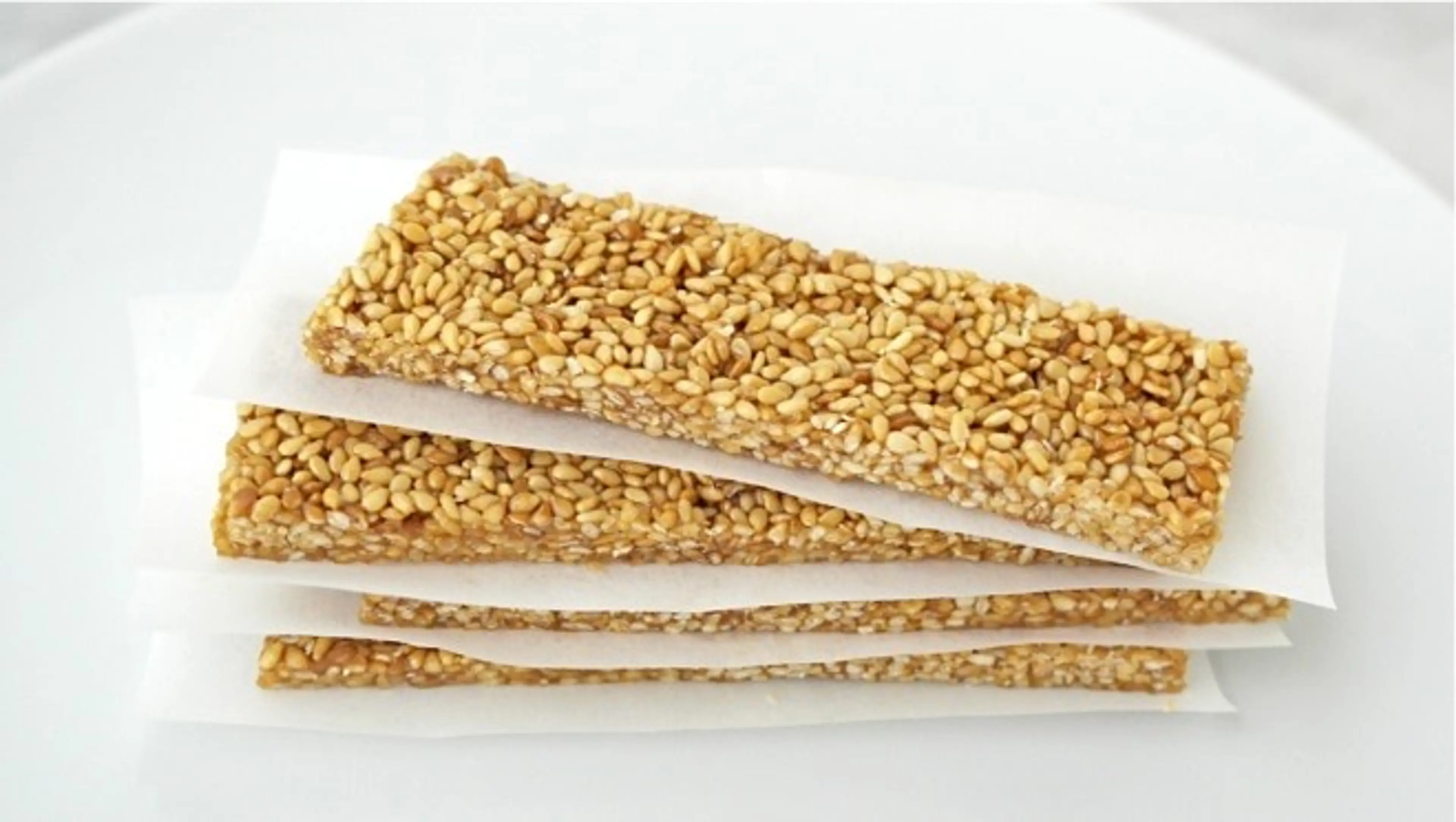 Pasteli: Greek Honey-Sesame Bars