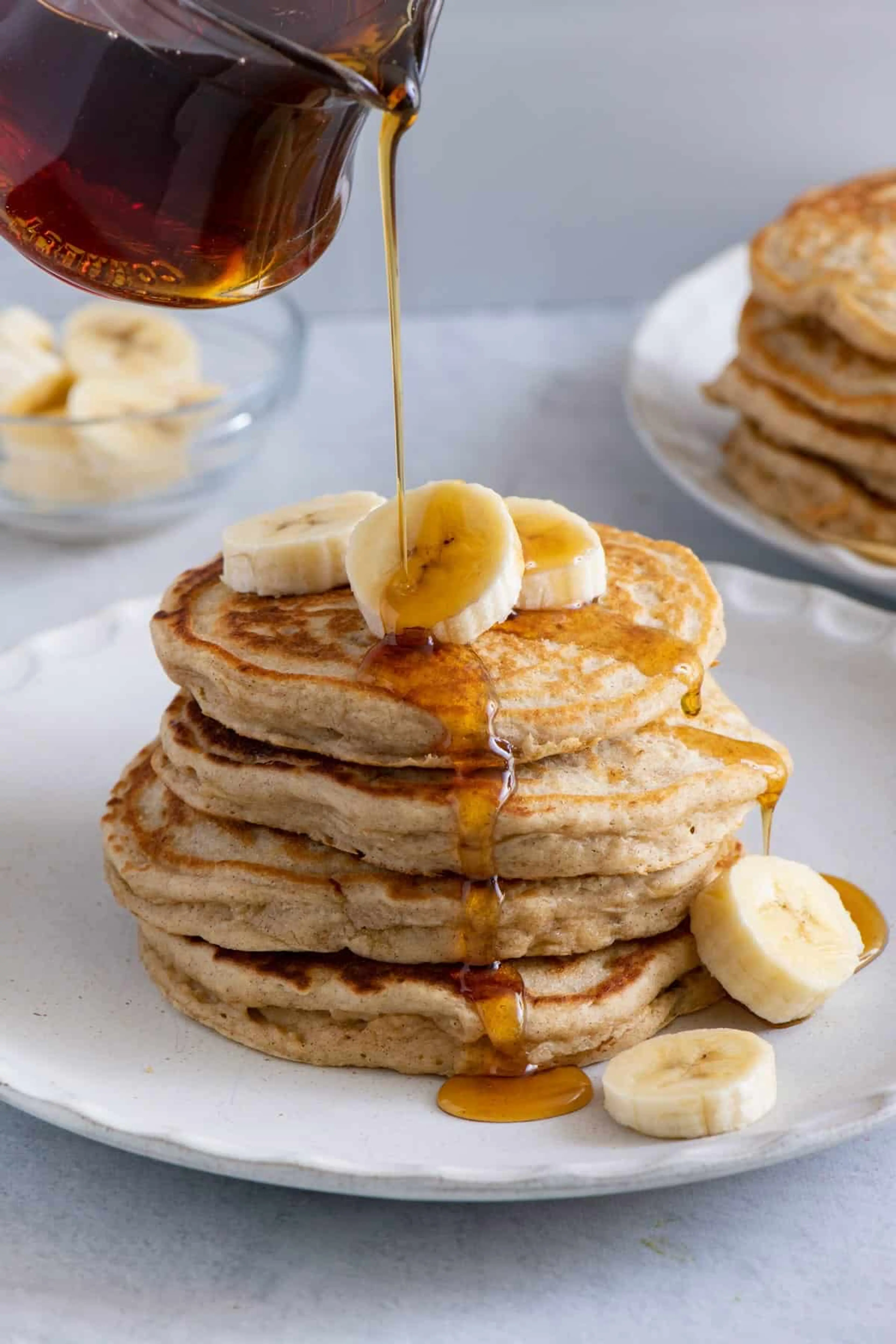 Fluffy Banana Pancakes