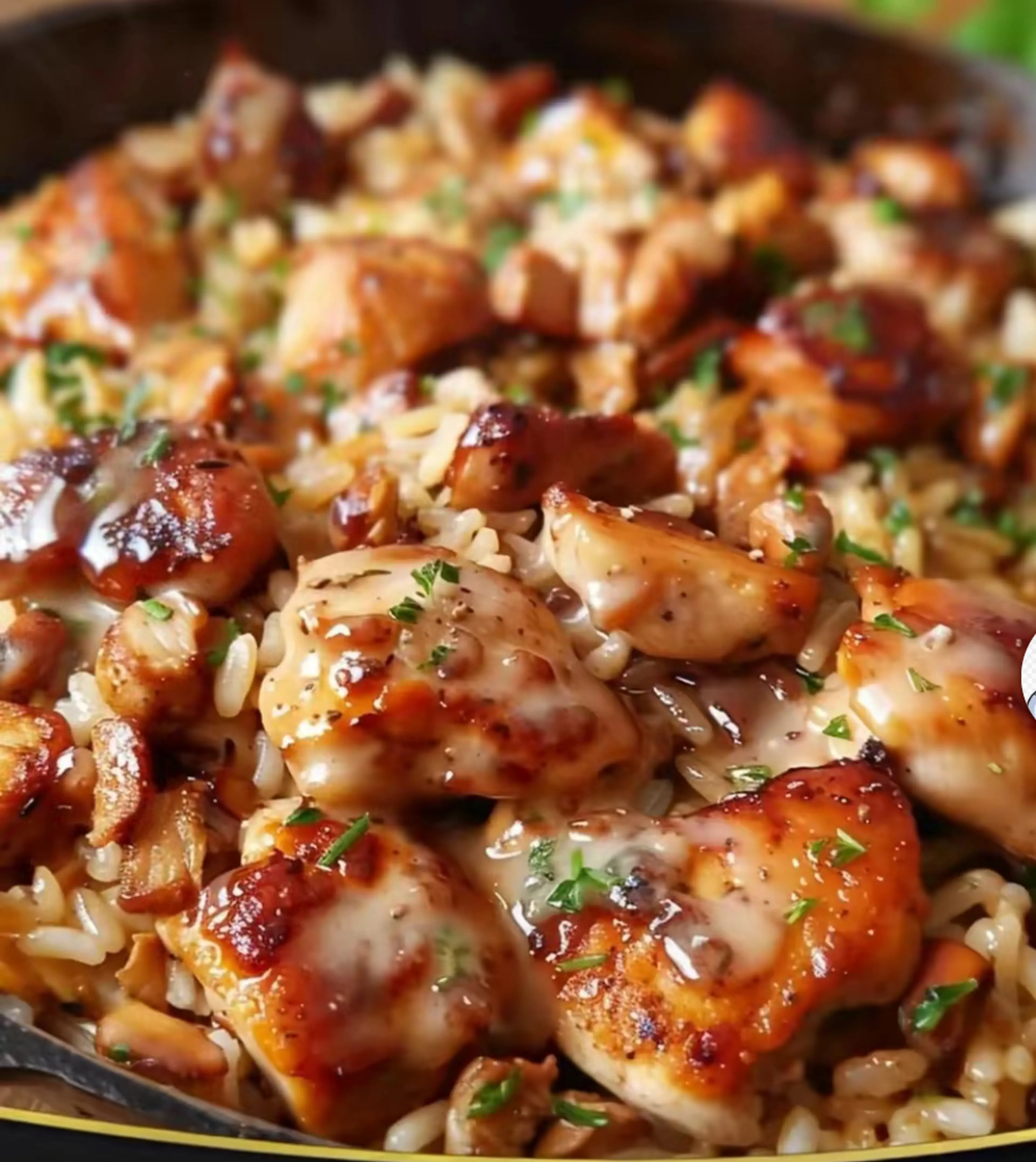 Hibachi Chicken And Rice Skillet Meal
