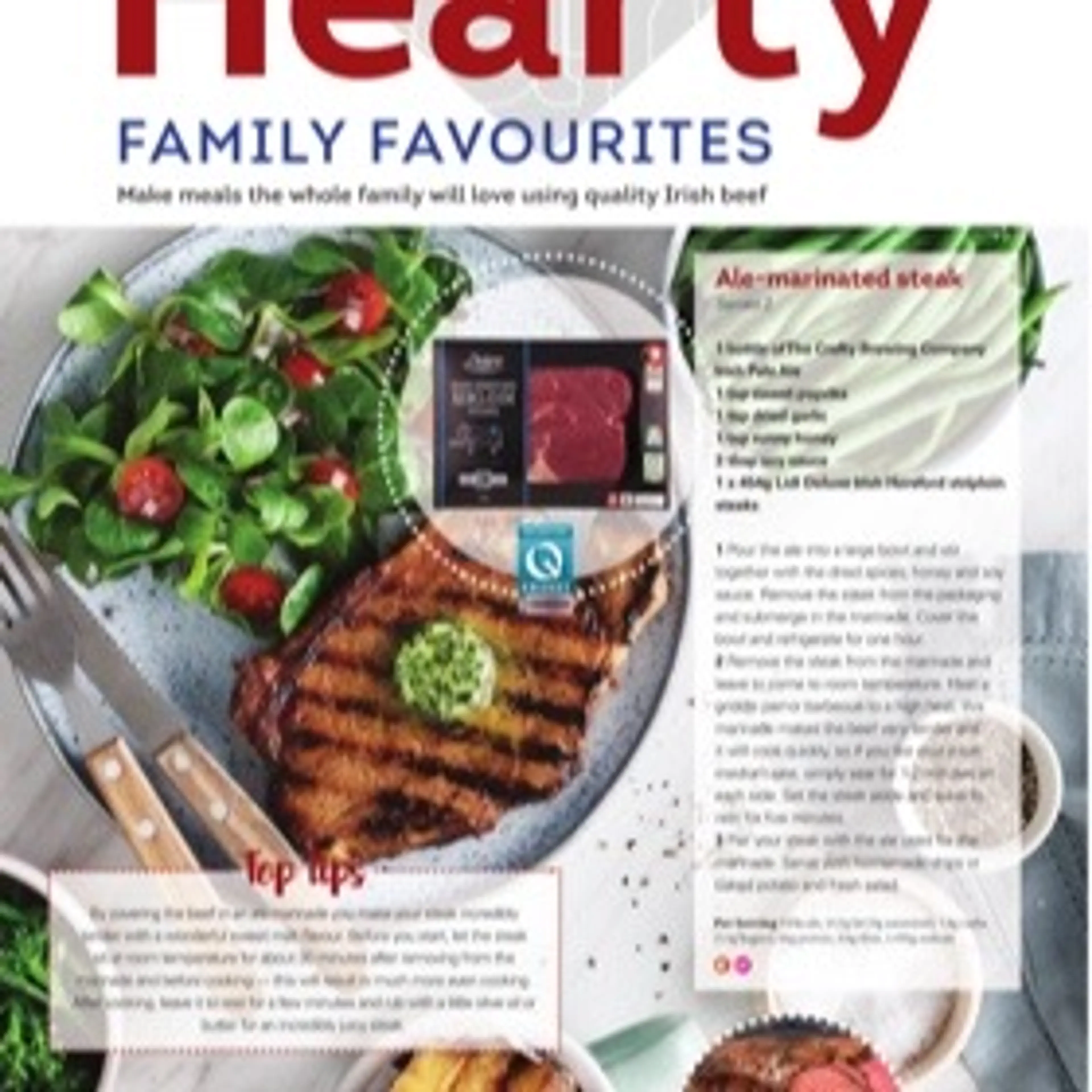 Ale-marinated steak