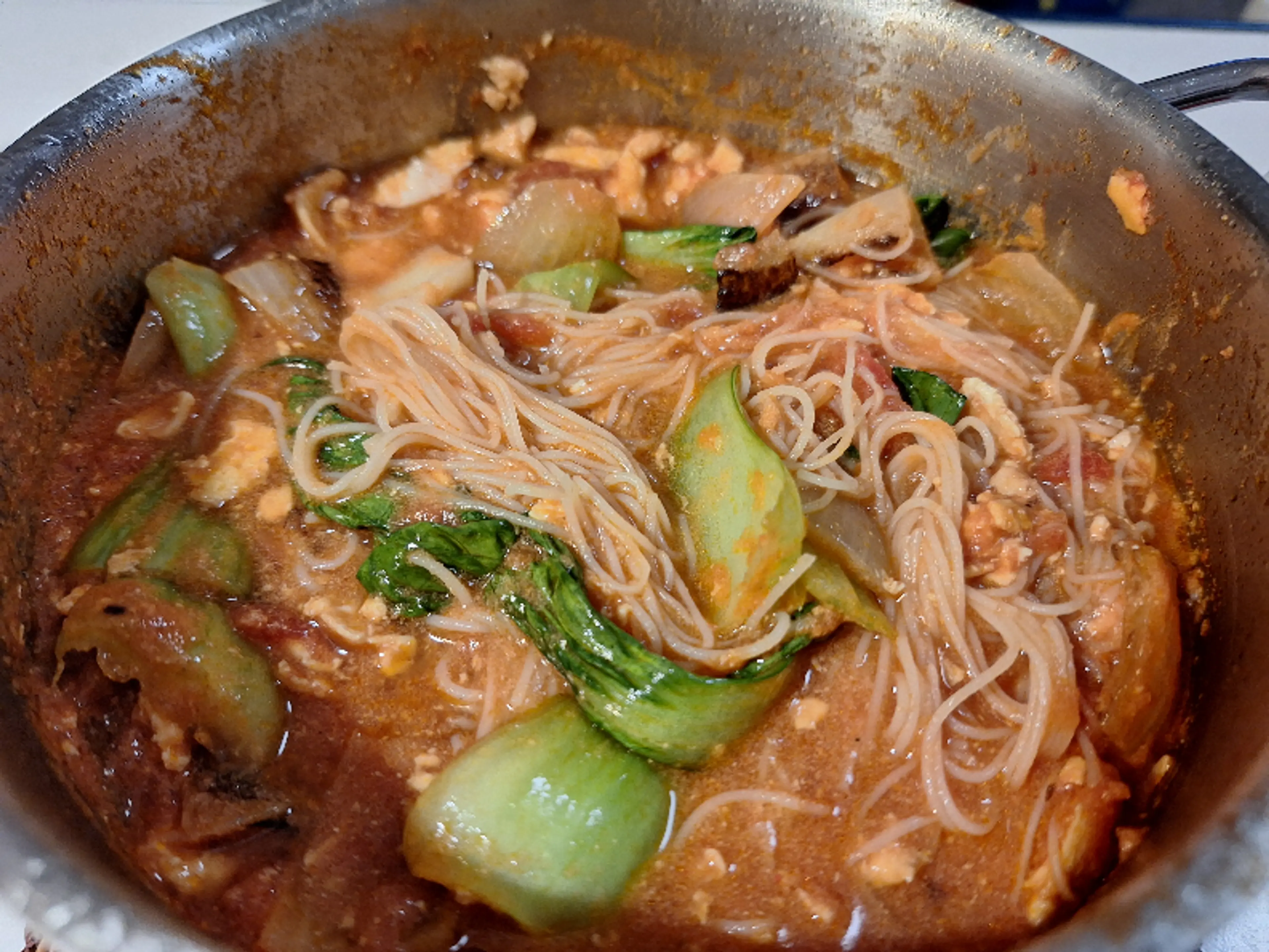 Tomaten Eggdropp Soup