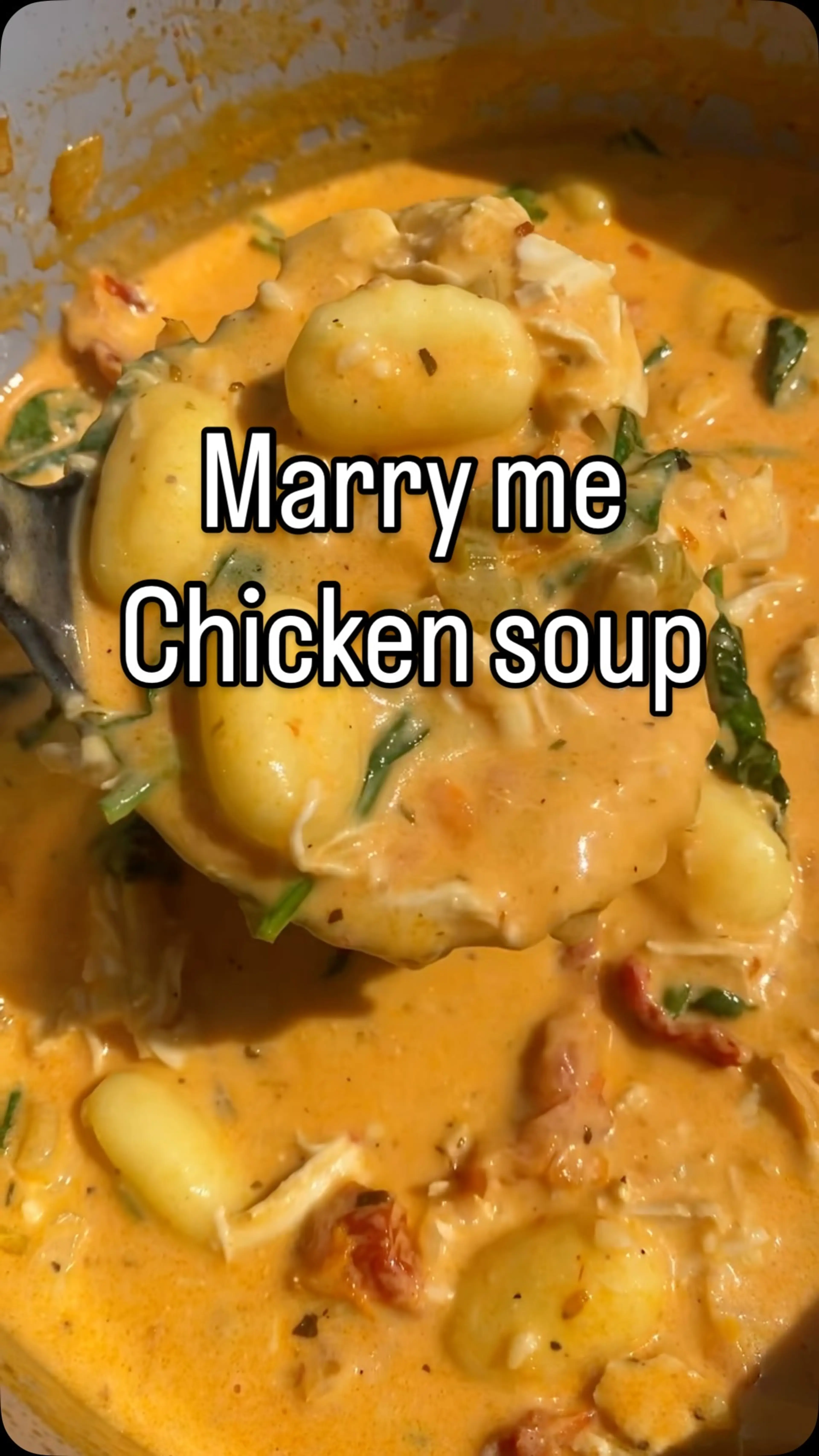 Marry Me Chicken & Gnocchi Soup