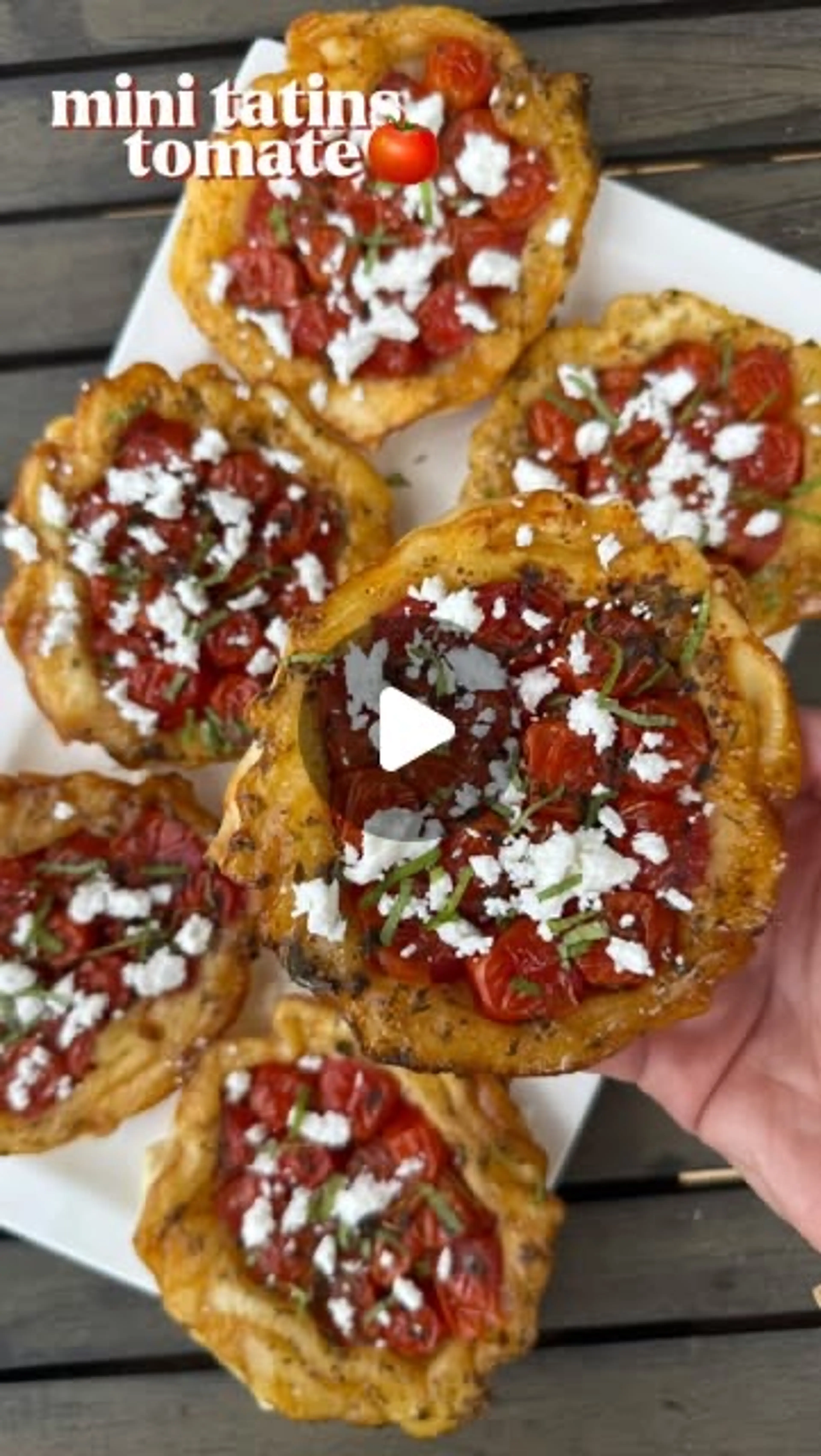 Mini Tatins Tomate