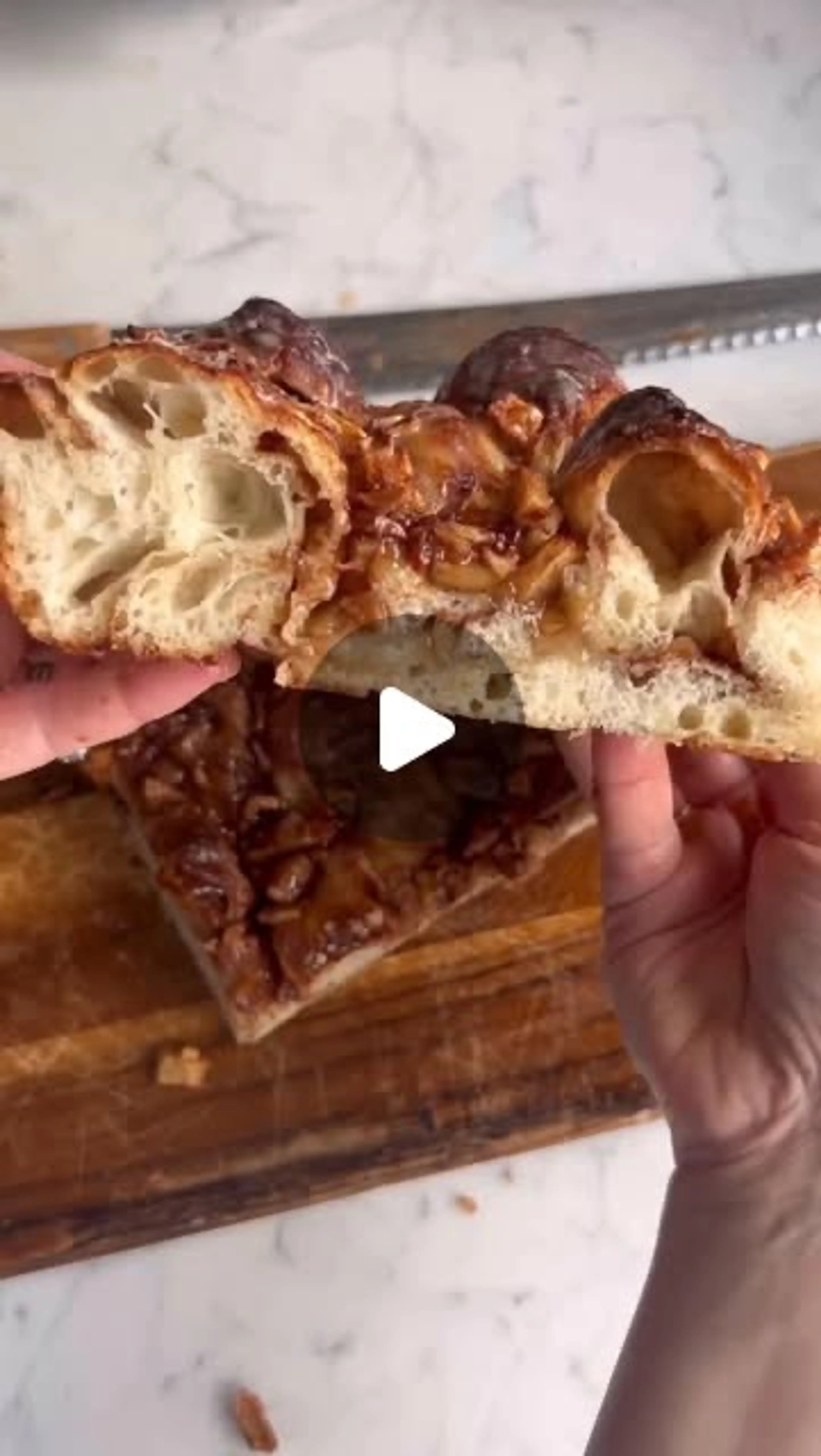 Brown Butter Apple Fritter Focaccia