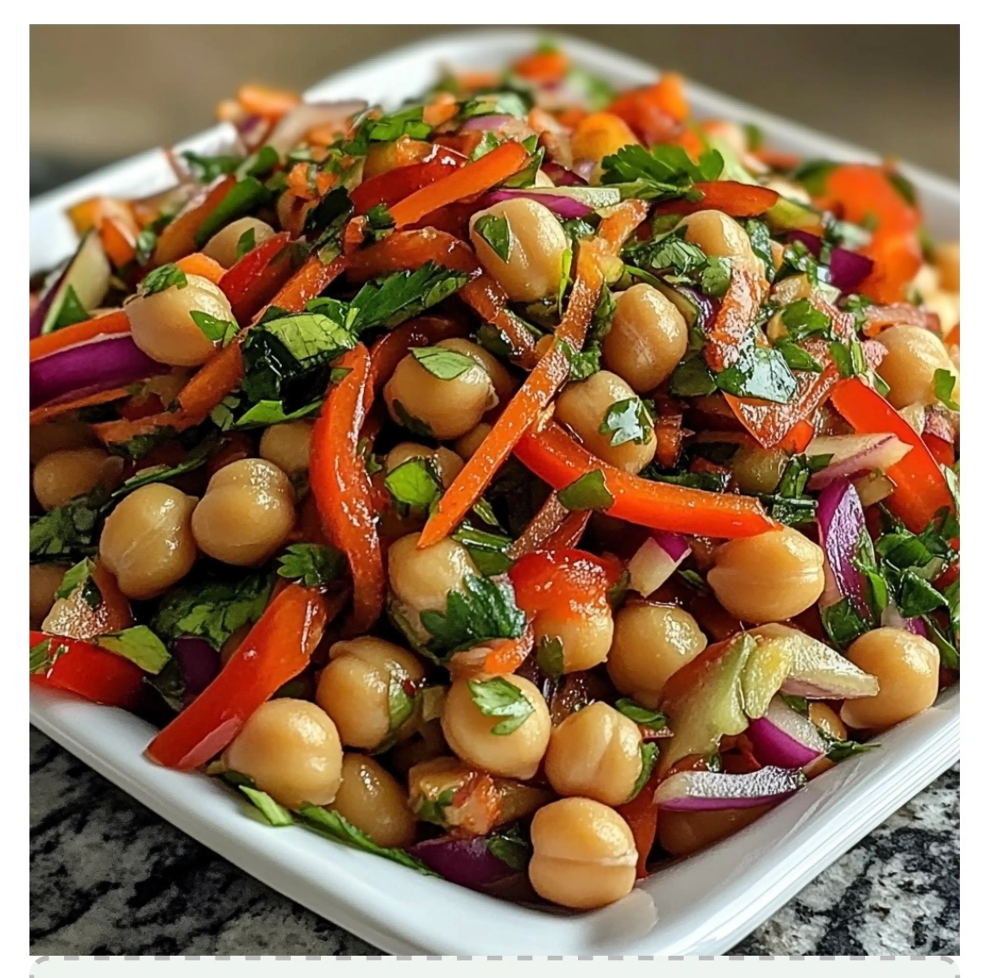 Crunchy Thai Chickpea Salad Recipe