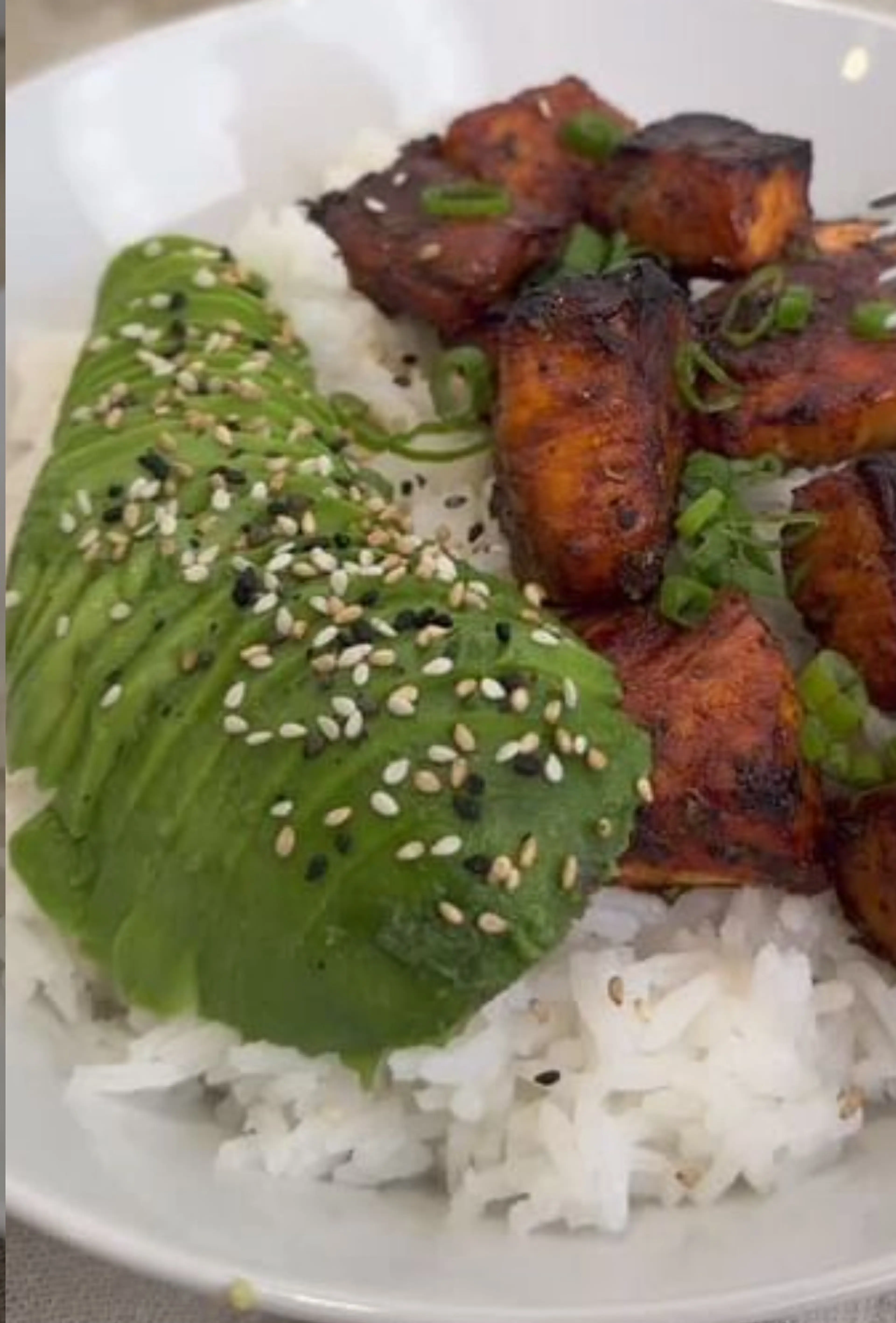 Salmon Rice Bowl