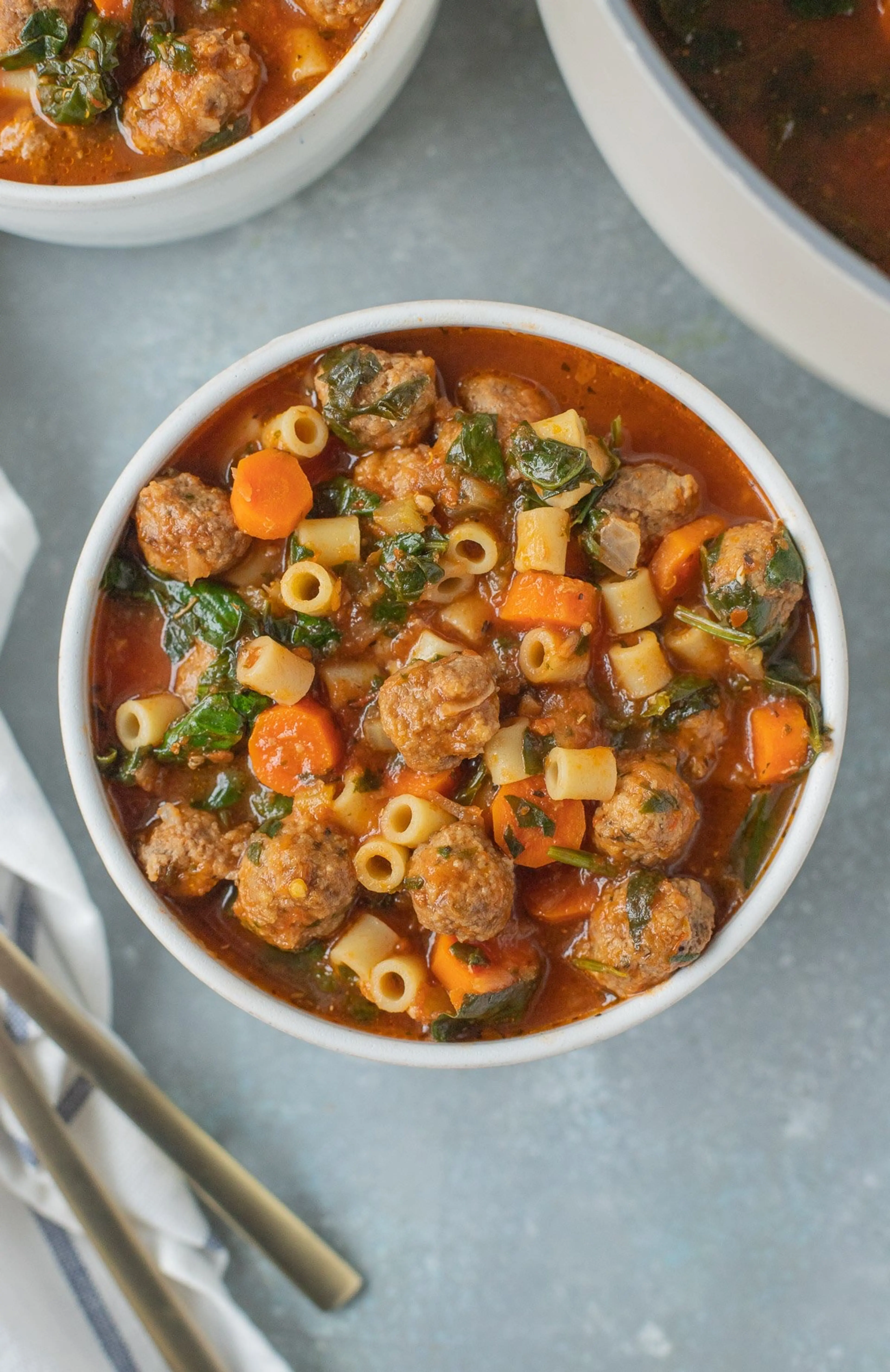 Easy Meatball Soup