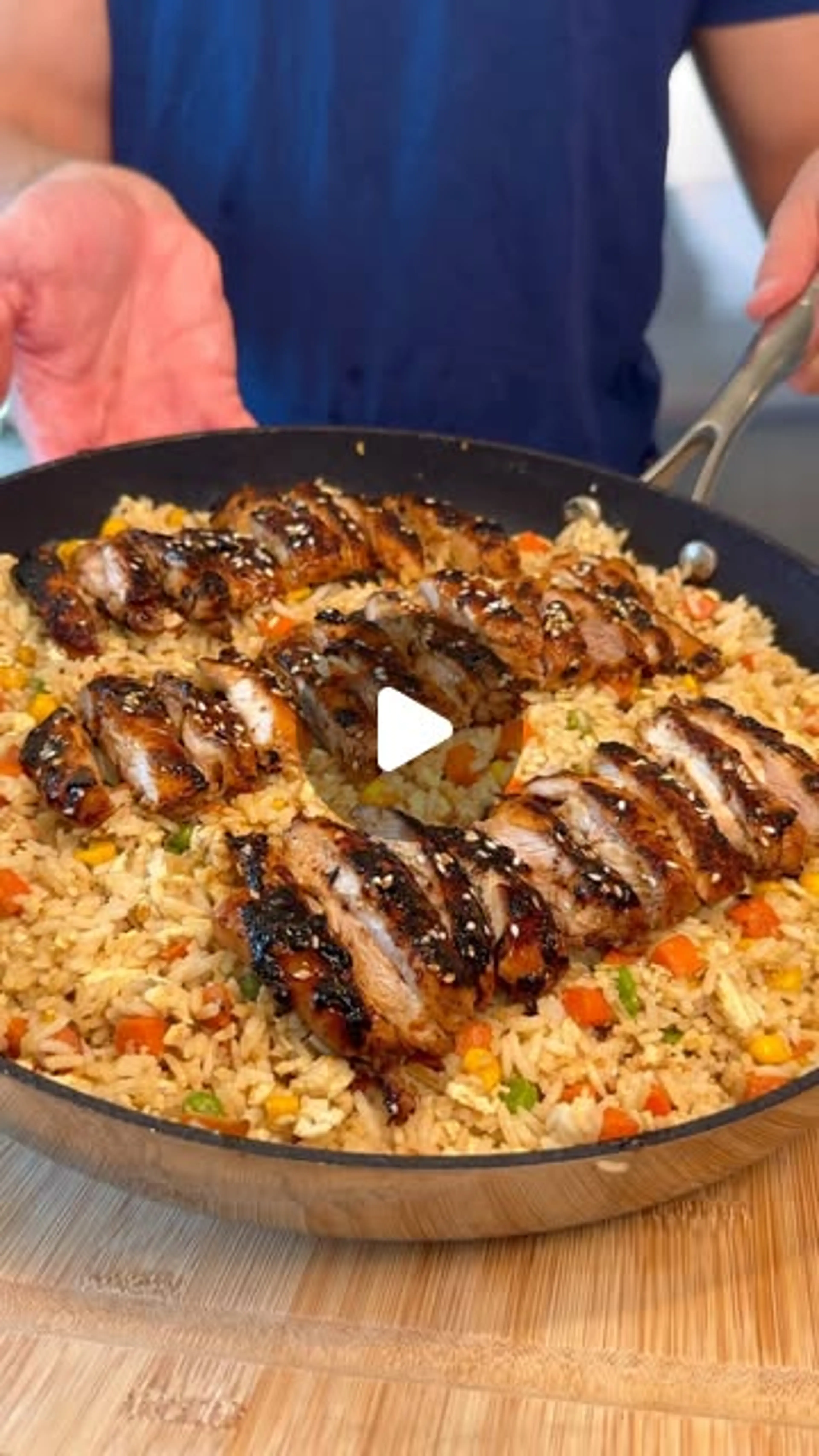 Chicken Teriyaki Fried Rice