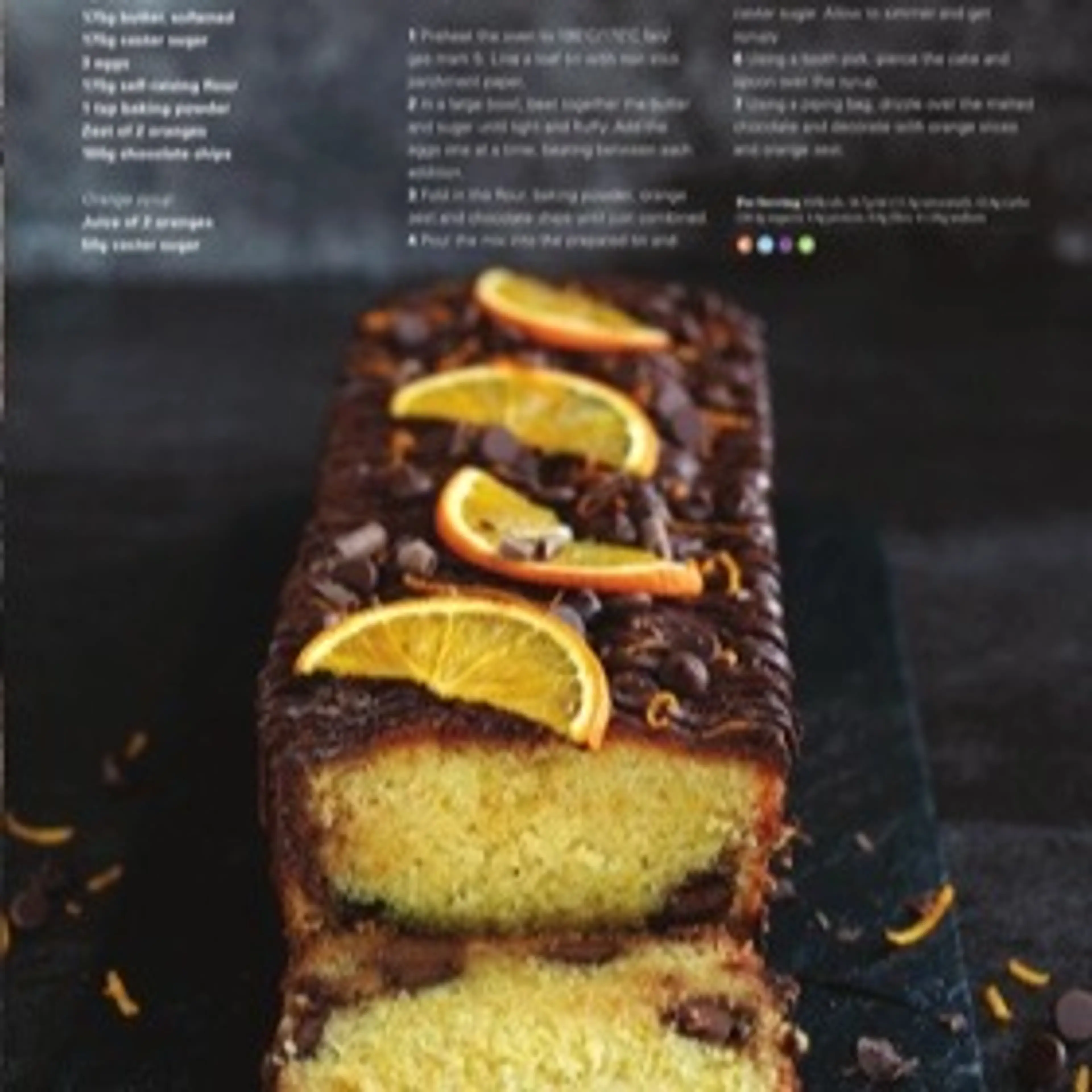 CHOCOLATE ORANGE LOAF