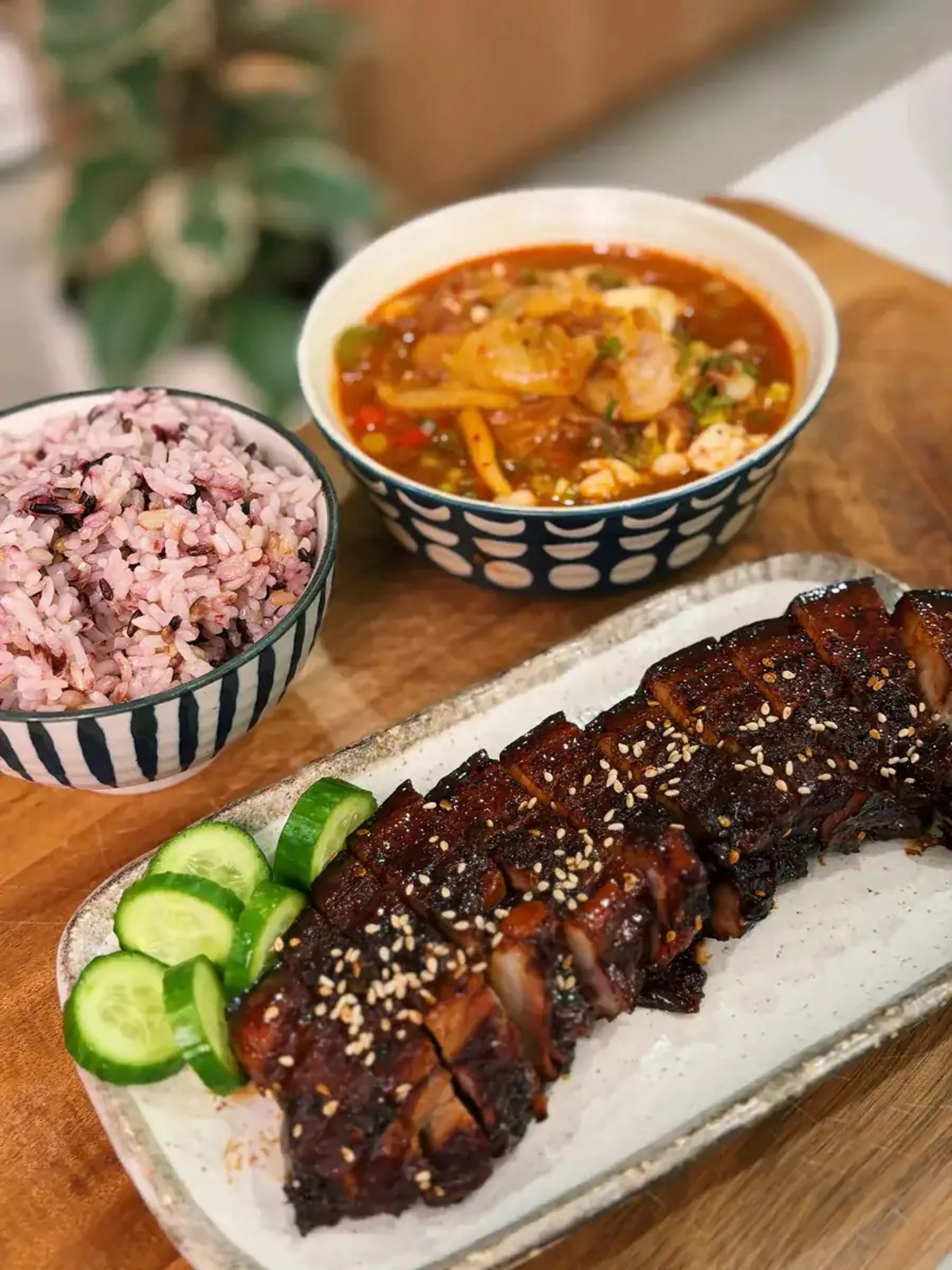 Pan Braised Yuzu Sweet and Sour Pork Belly