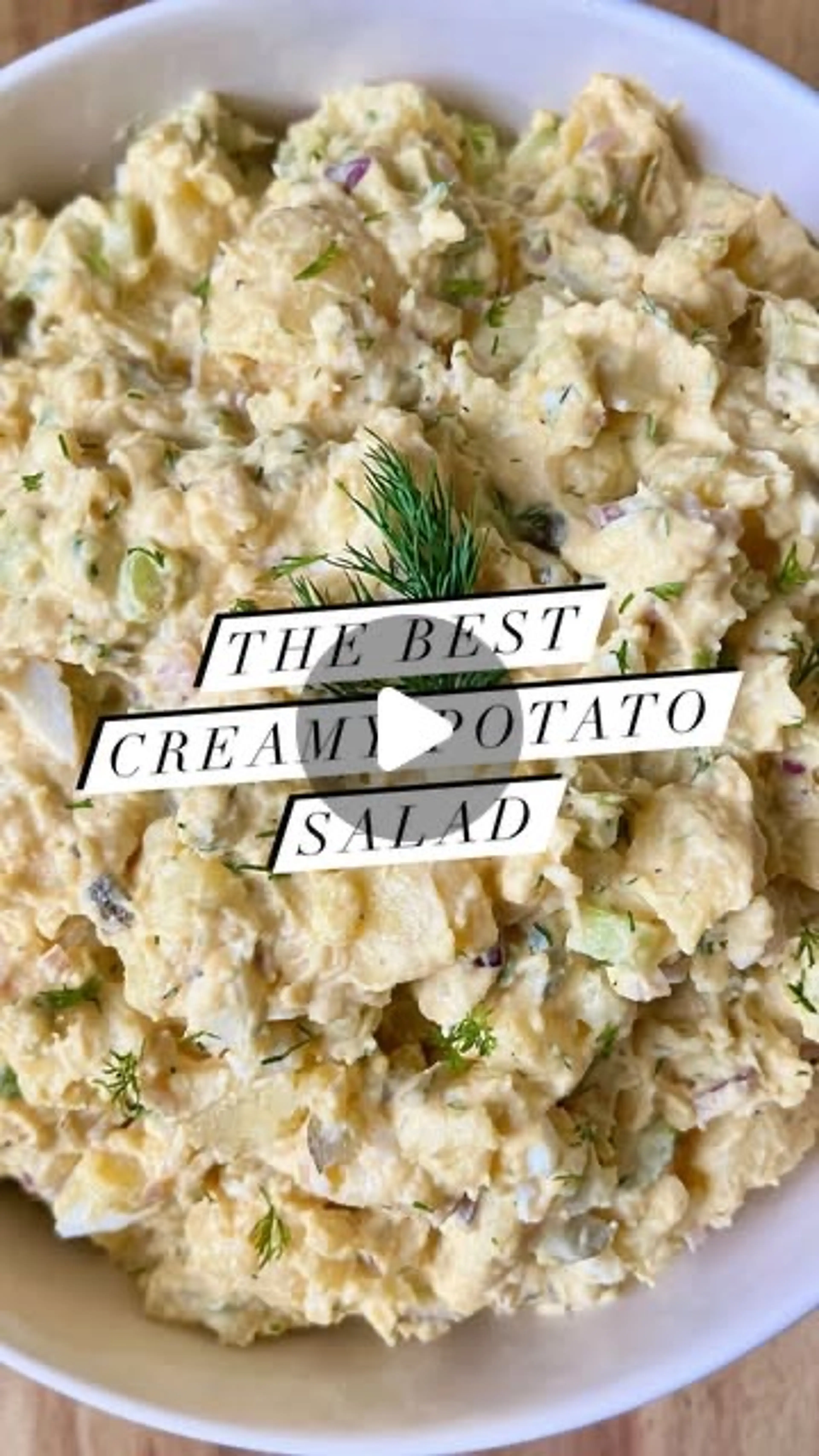 The Best Creamy Potato Salad Recipe