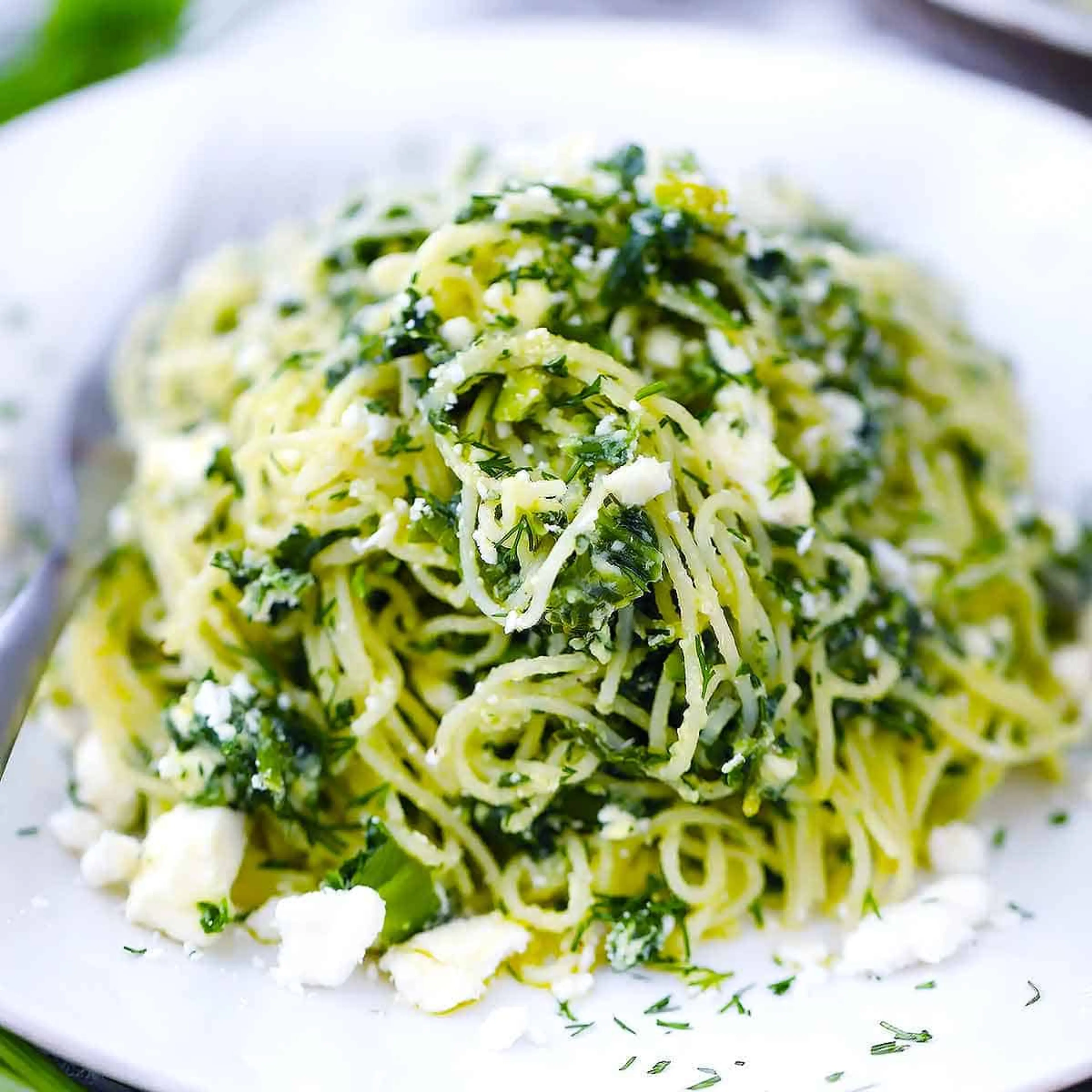 Spanakopita Pasta (Spinach and Feta Pasta)