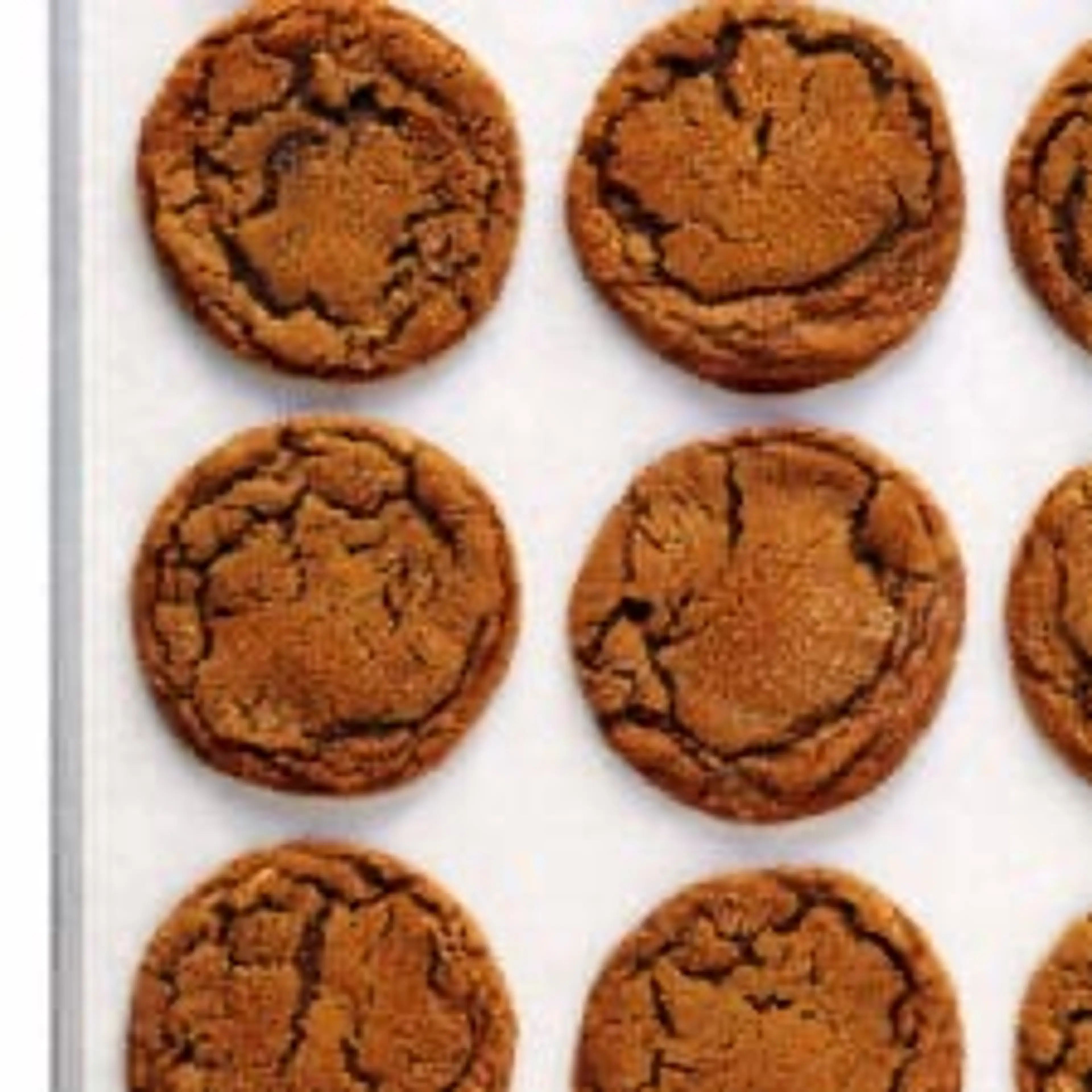 Chewy Ginger Molasses Cookies
