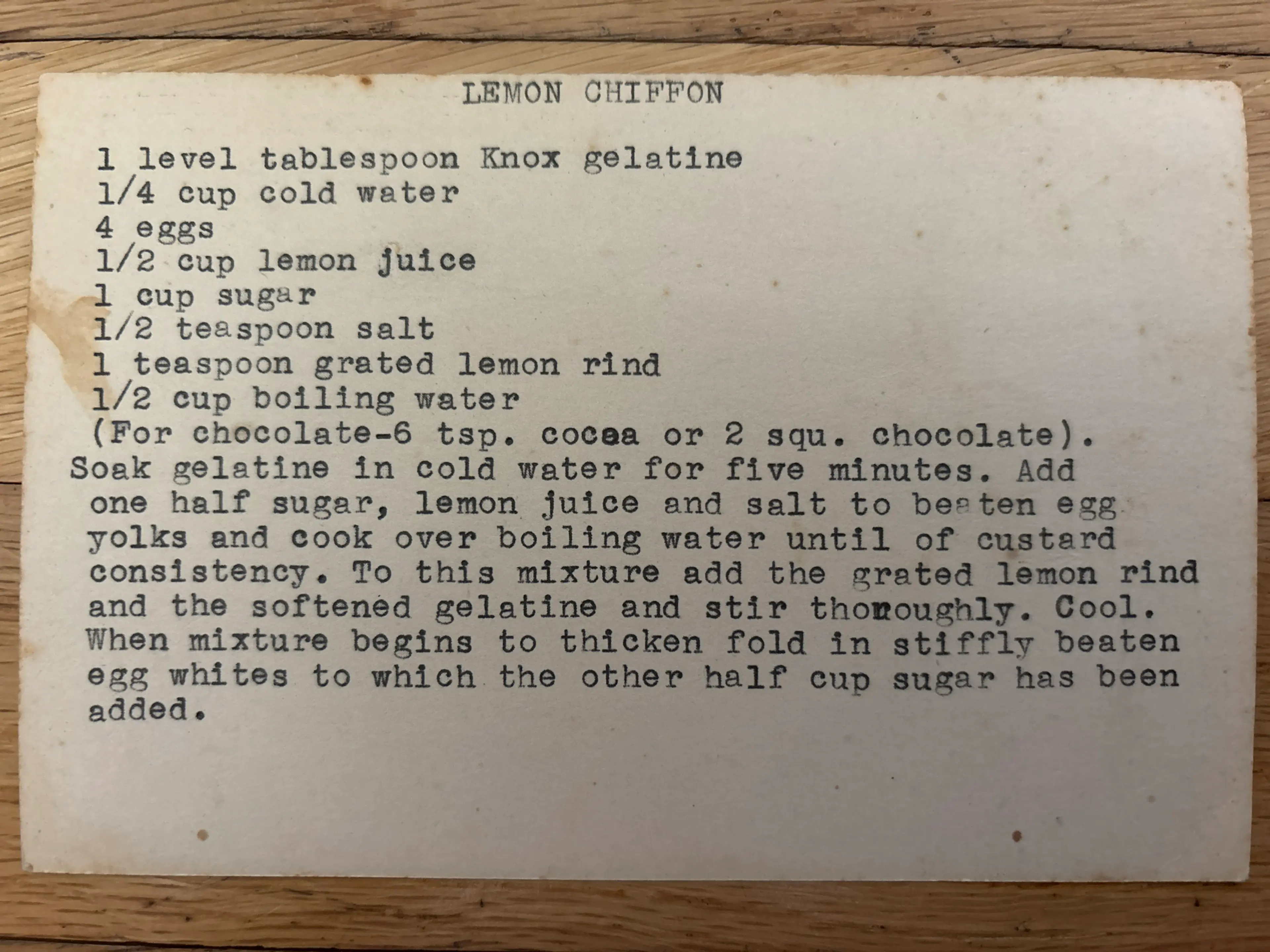 Lemon Chiffon