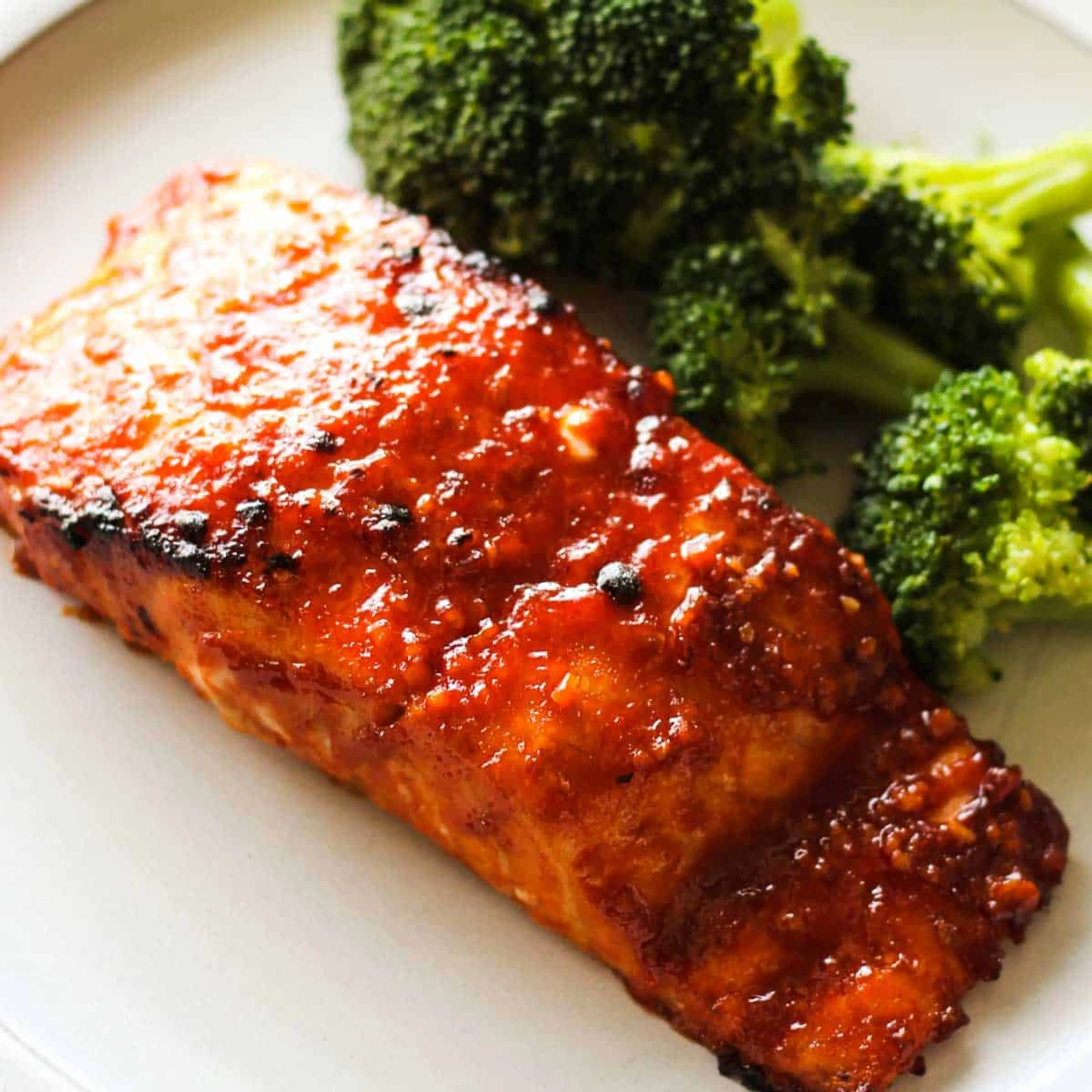 Gochujang Salmon in Air Fryer