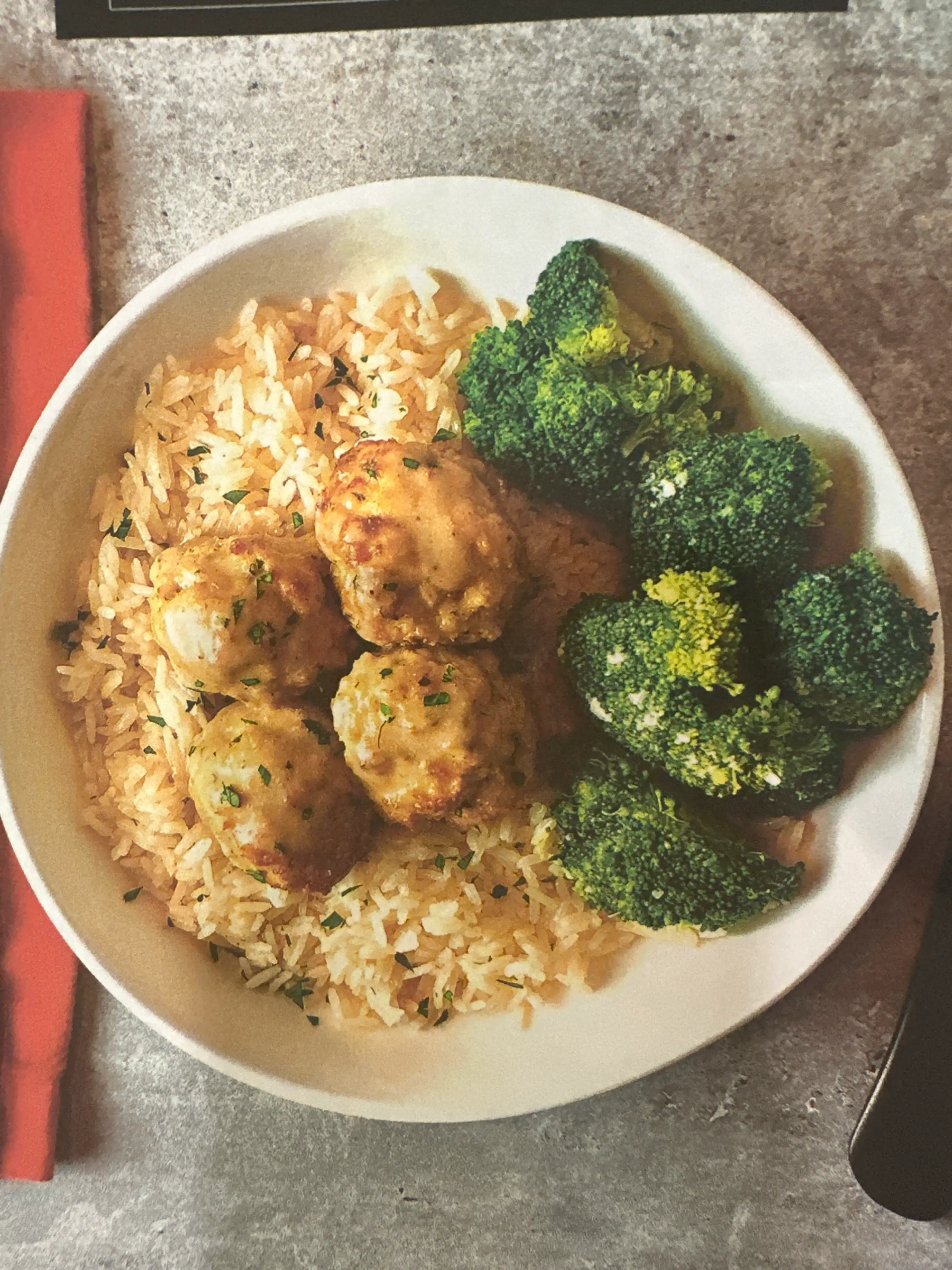 Chicken Meatballs with Marsala Gravy