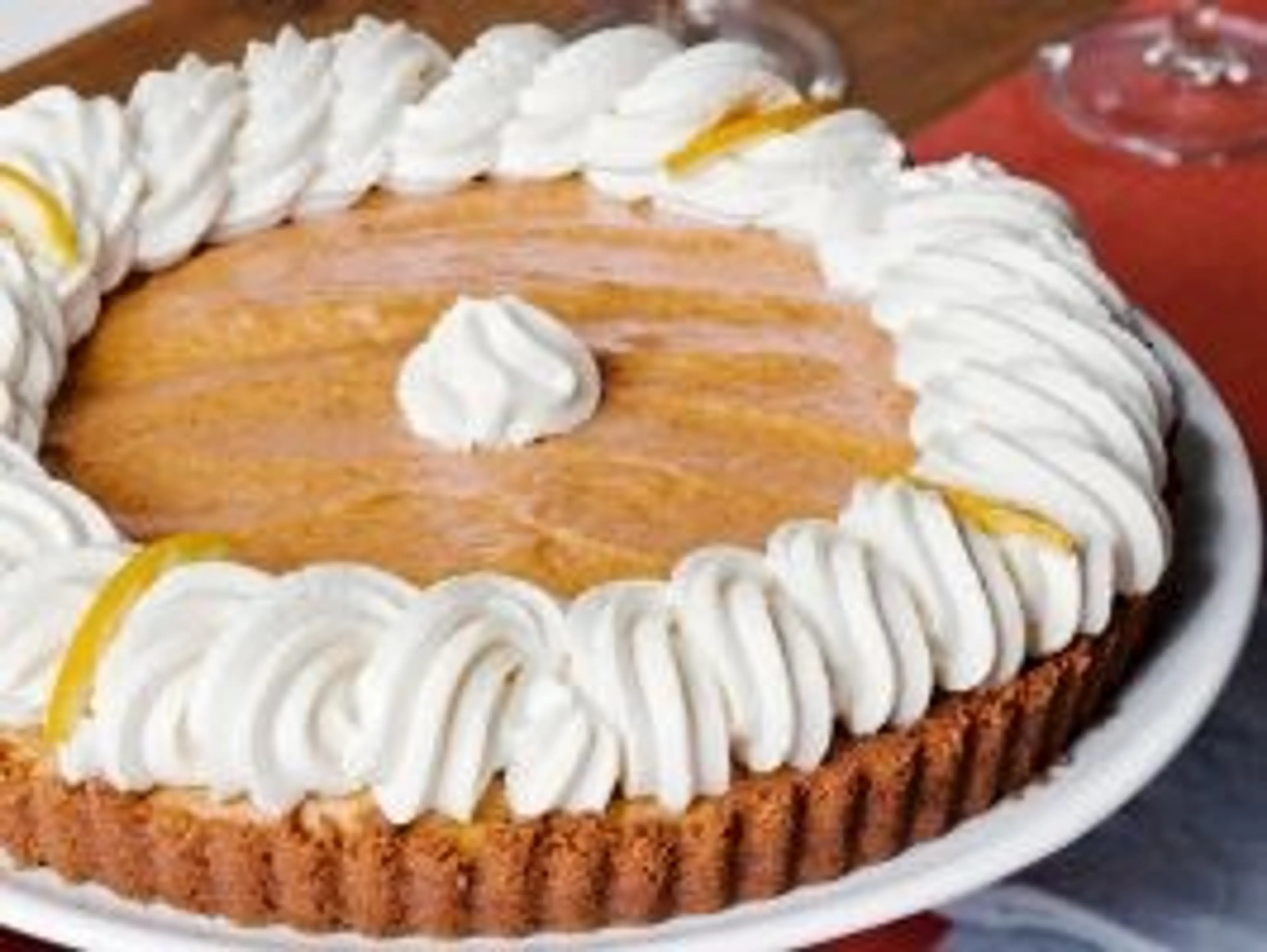Pumpkin Banana Mousse Tart