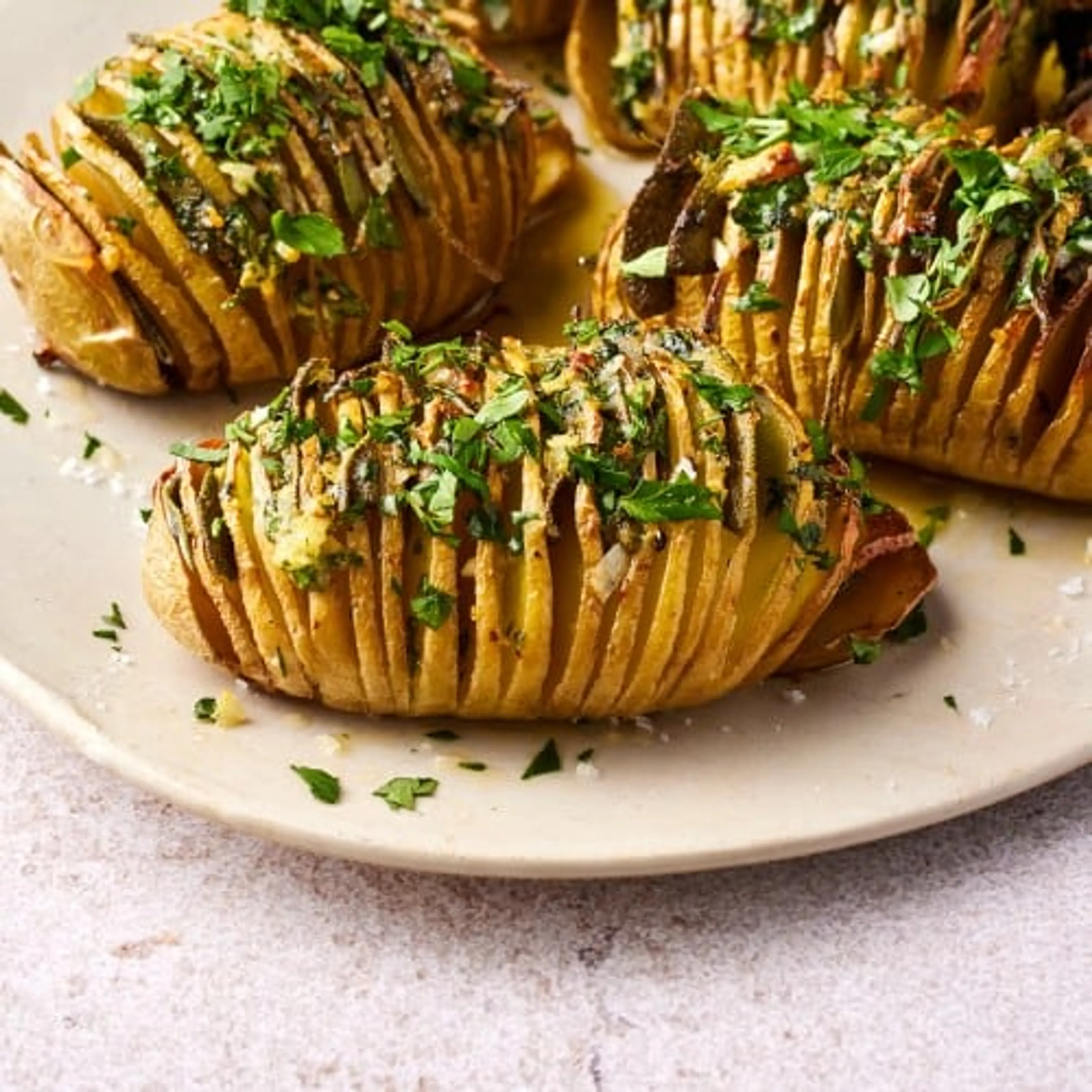 Hasselback Potatoes