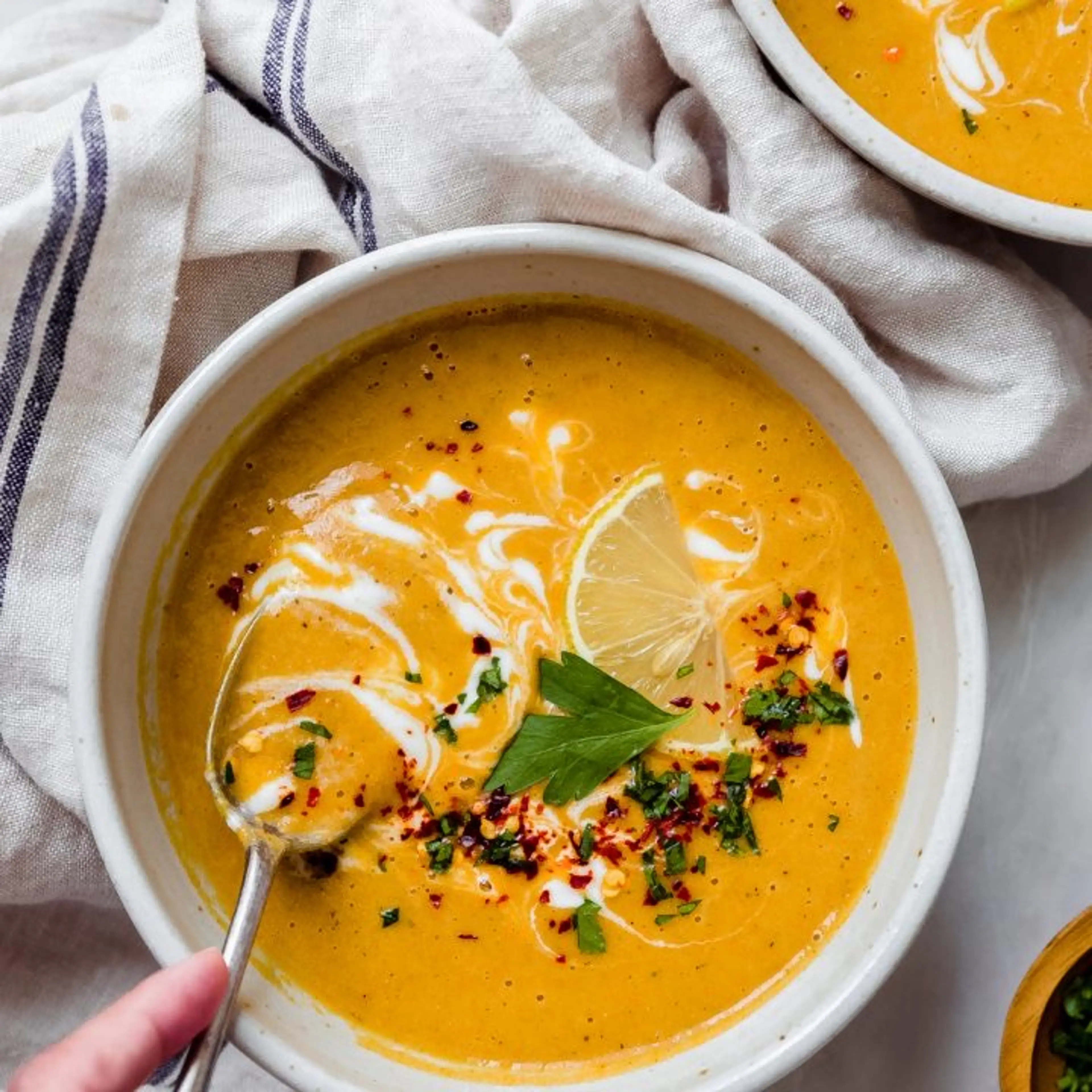 Comforting Red Lentil Soup (Dal Soup)