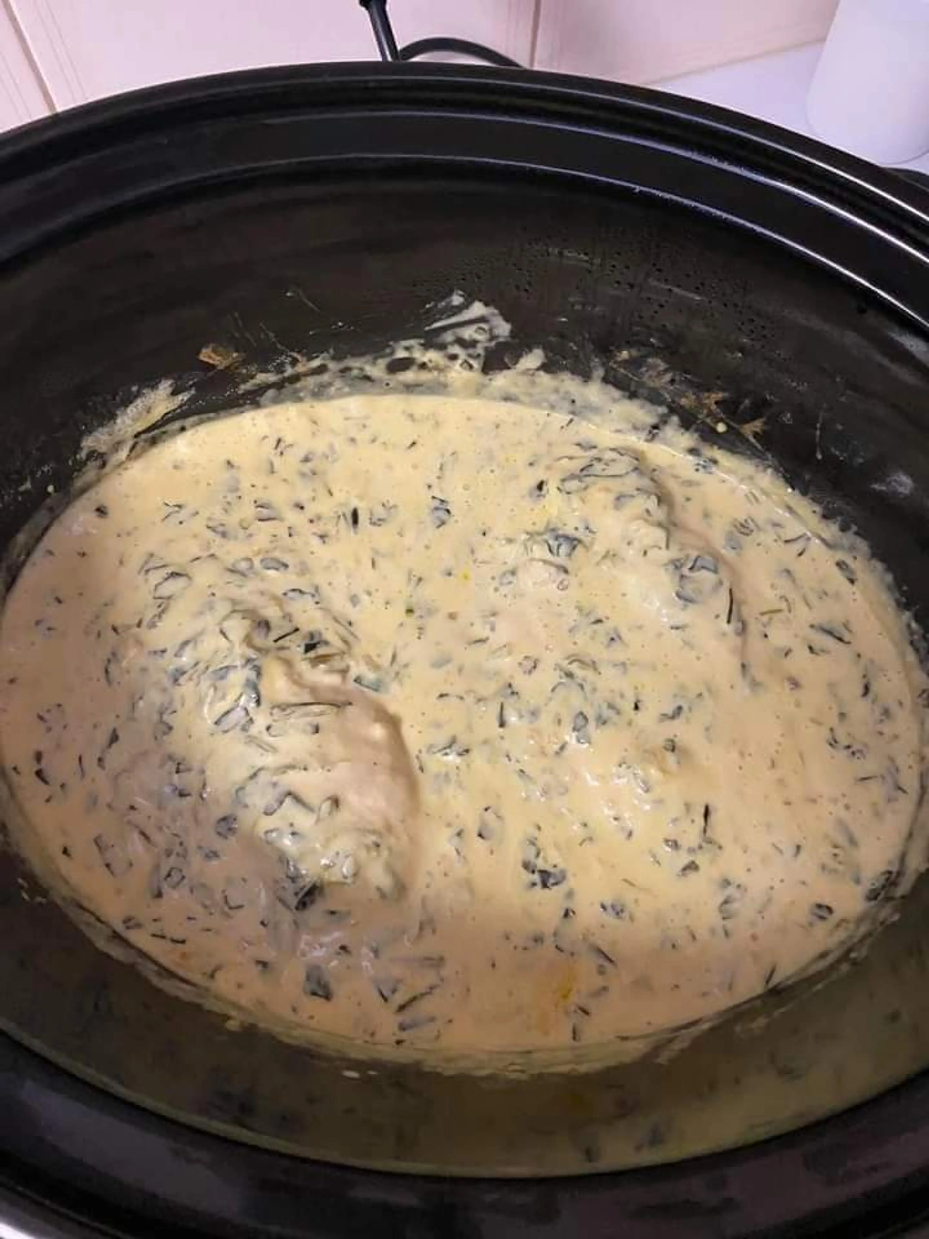 Creamy spinach chicken