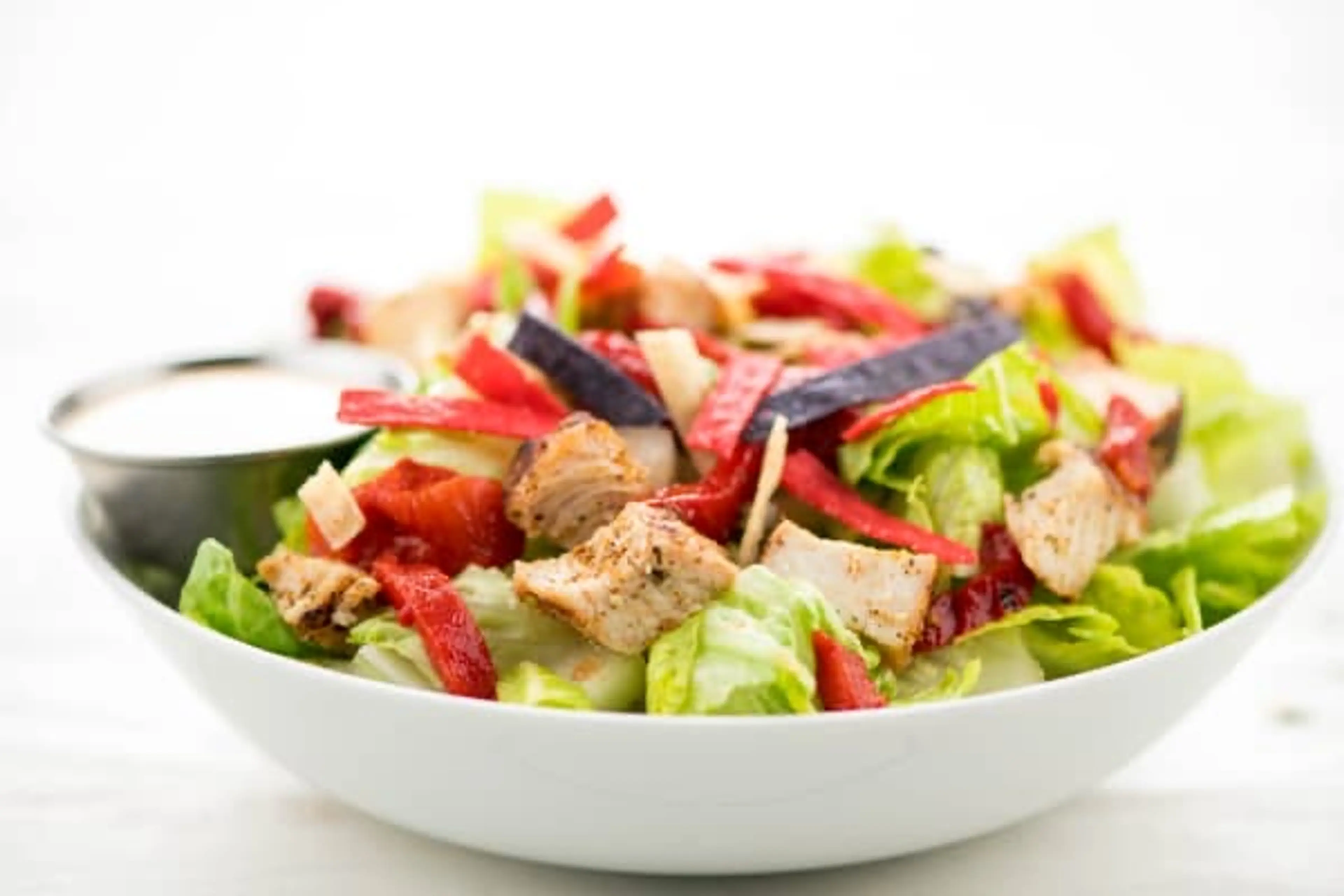 Mojito Lime Chicken Salad no cooking required