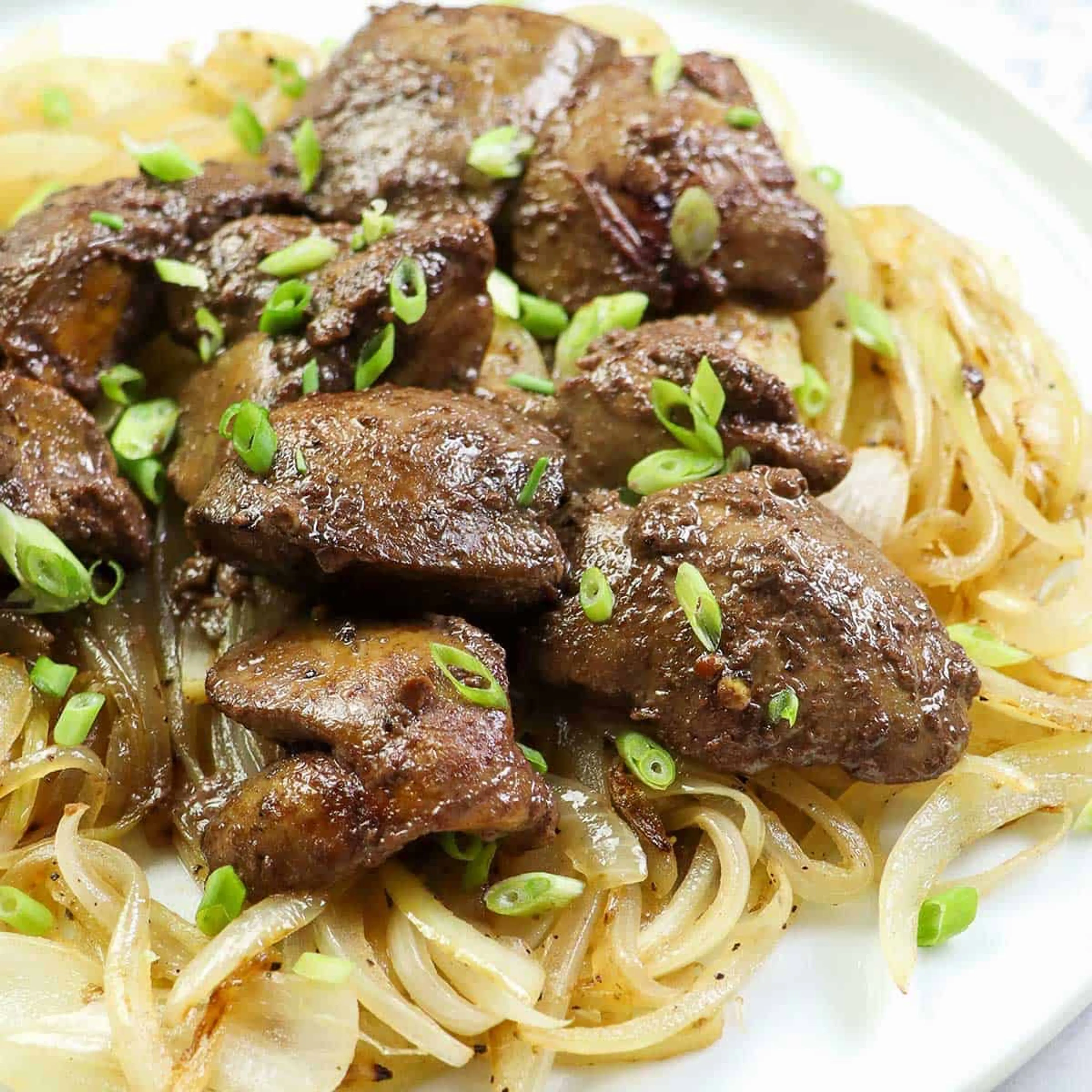 Sautéed Chicken Livers