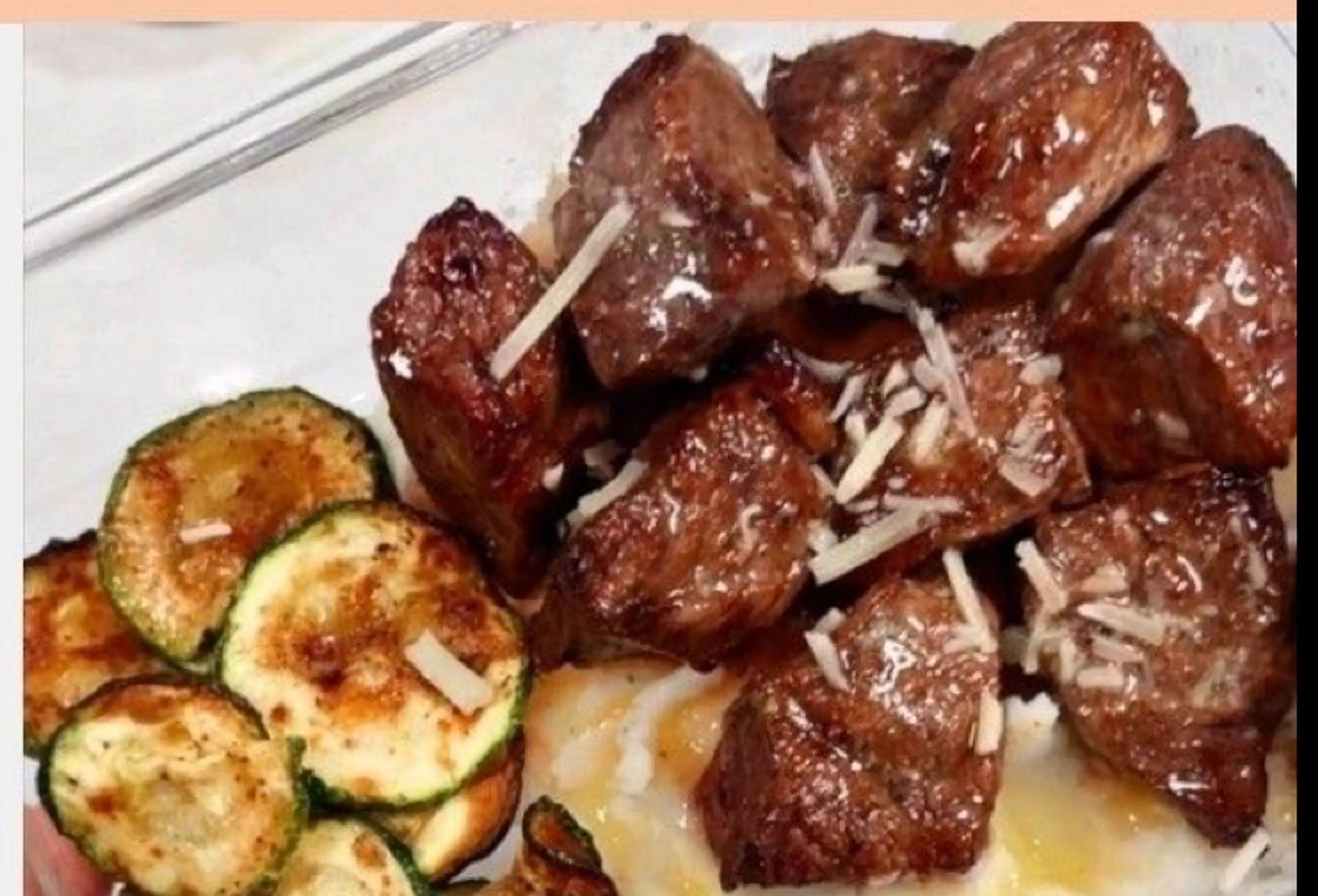 GARLIC BUTTER STEAK BITE BOWLS