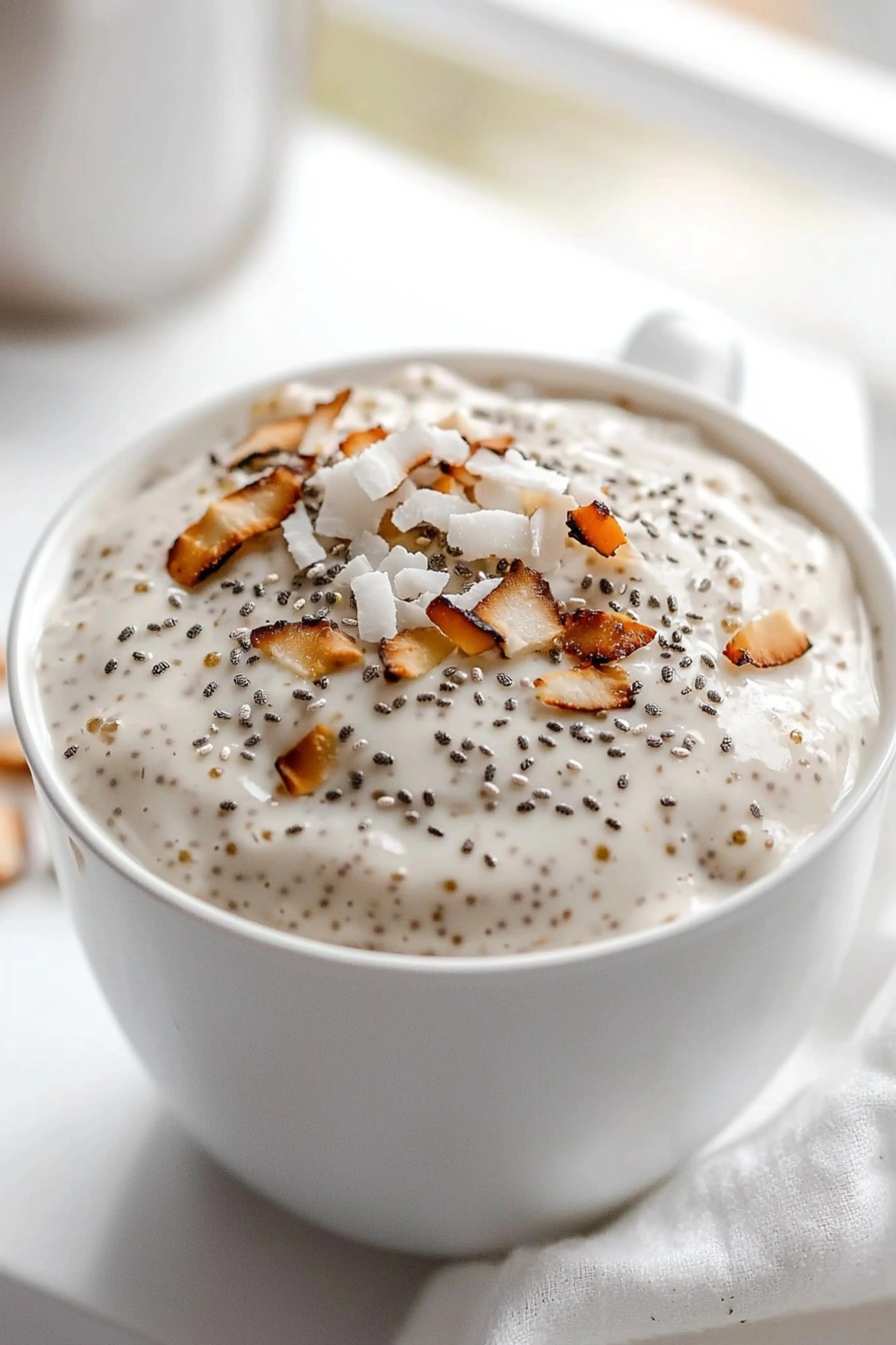 Coconut Chia Protein Pudding - Creamy, Nourishing, and Packe
