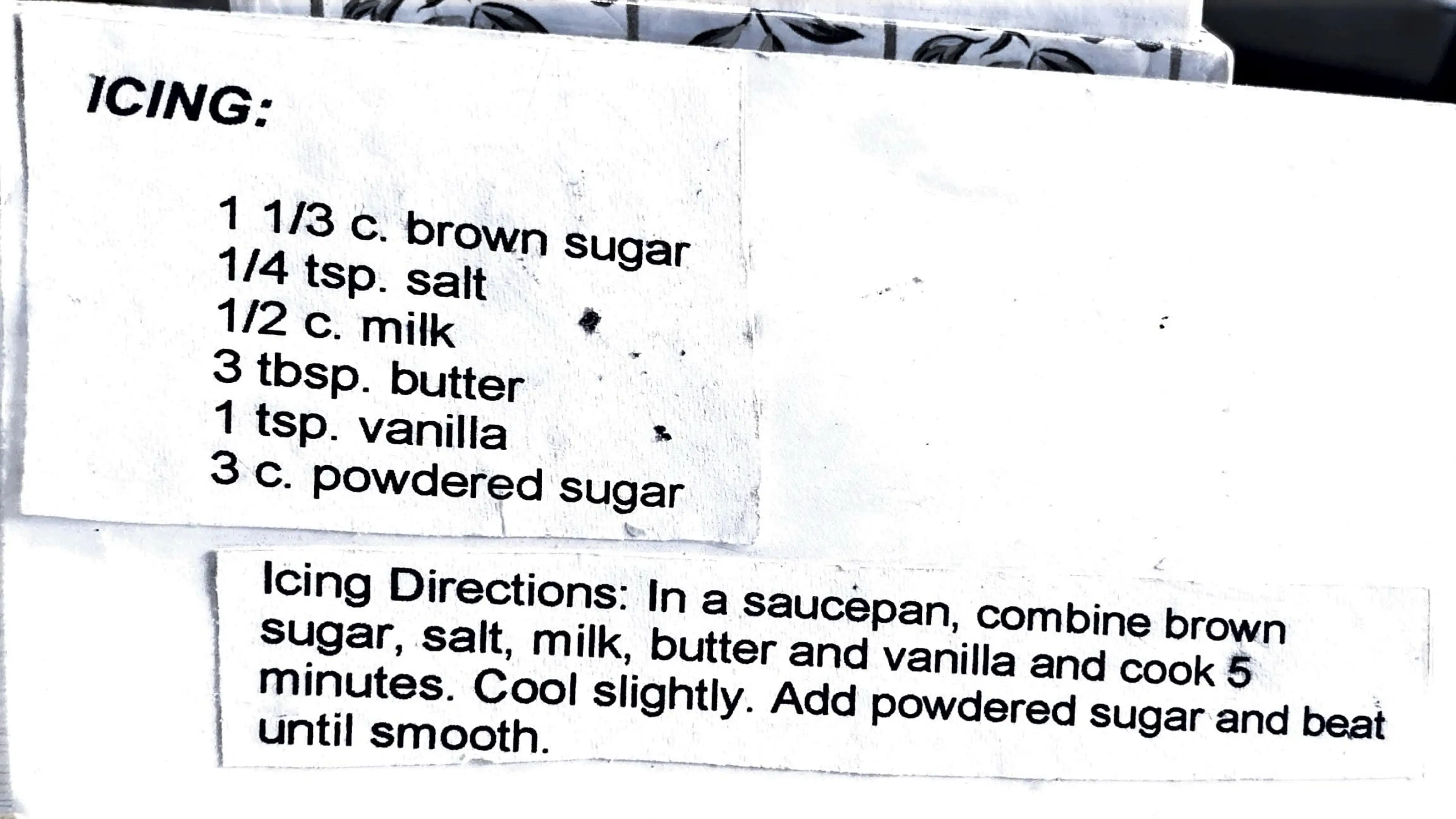 Brown Sugar Spice Cake with Caramel Icing