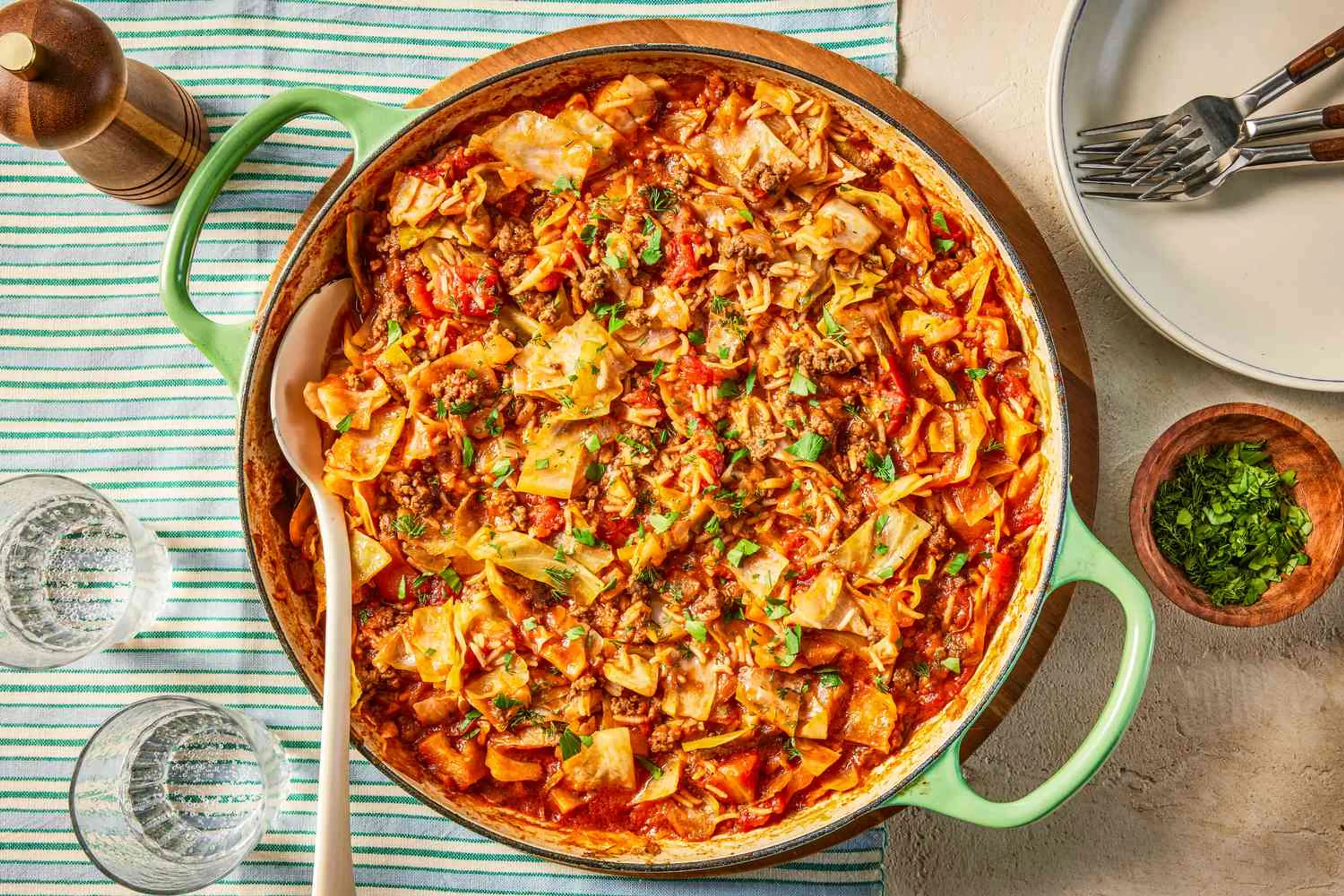 Unstuffed Cabbage Rolls