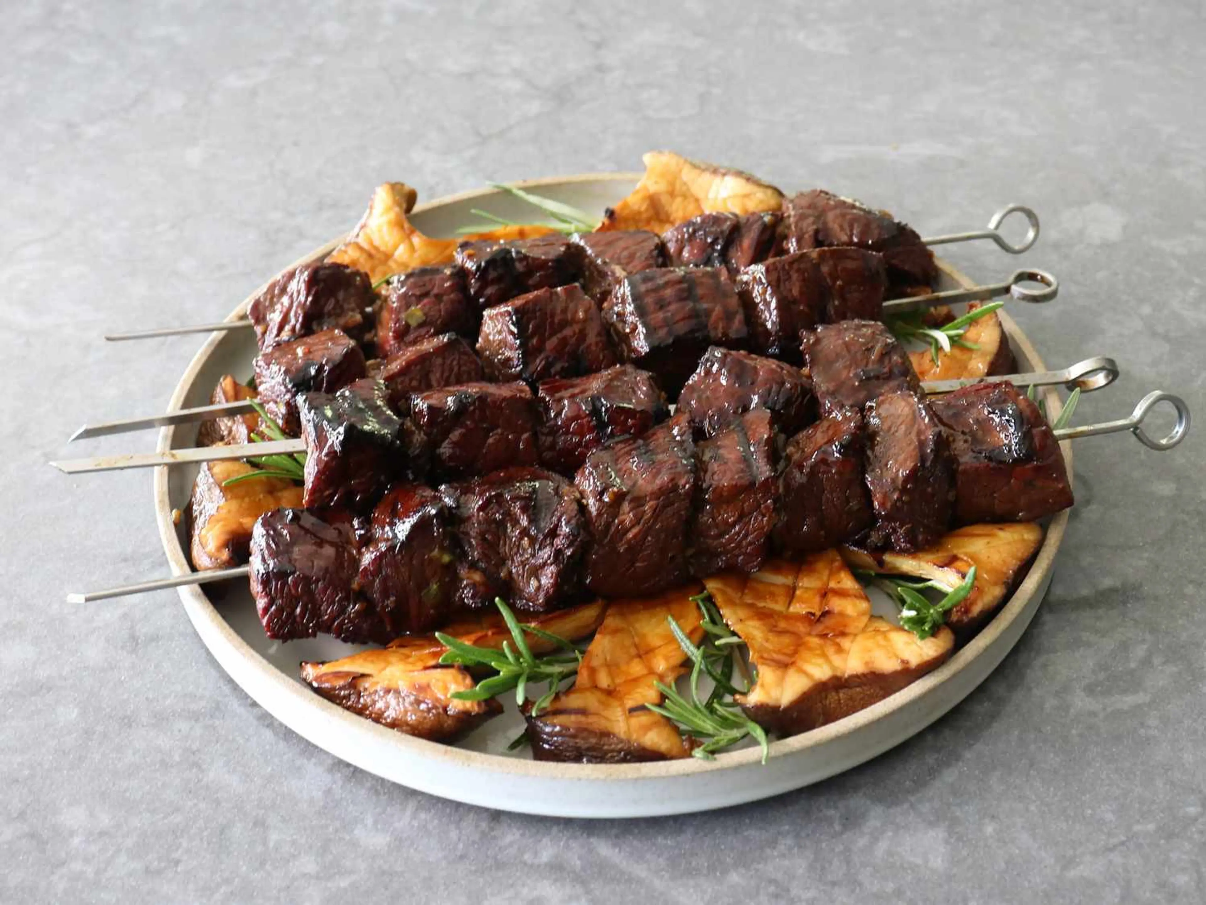 Grilled Balsamic Beef