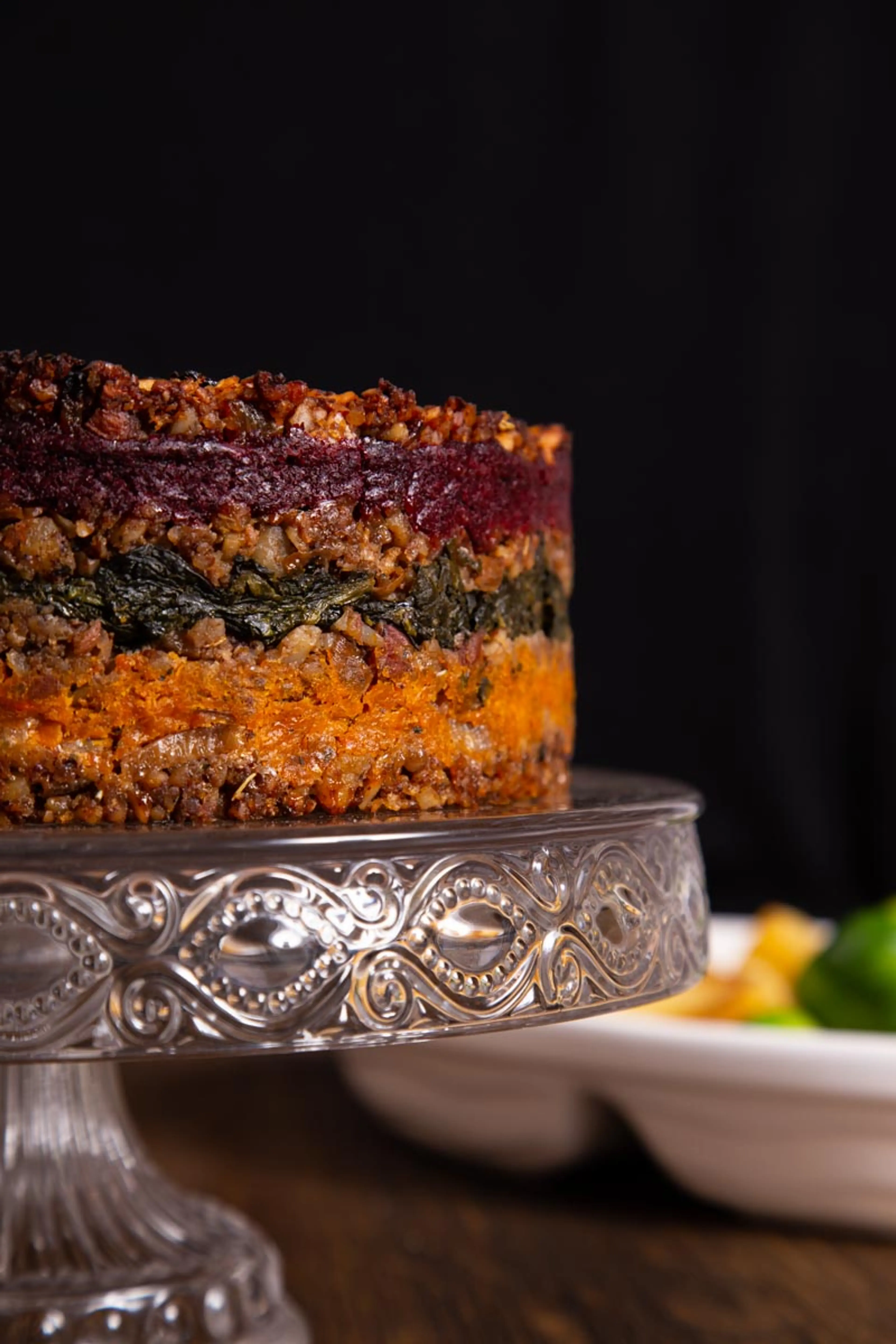 Layered Vegan Nut Roast