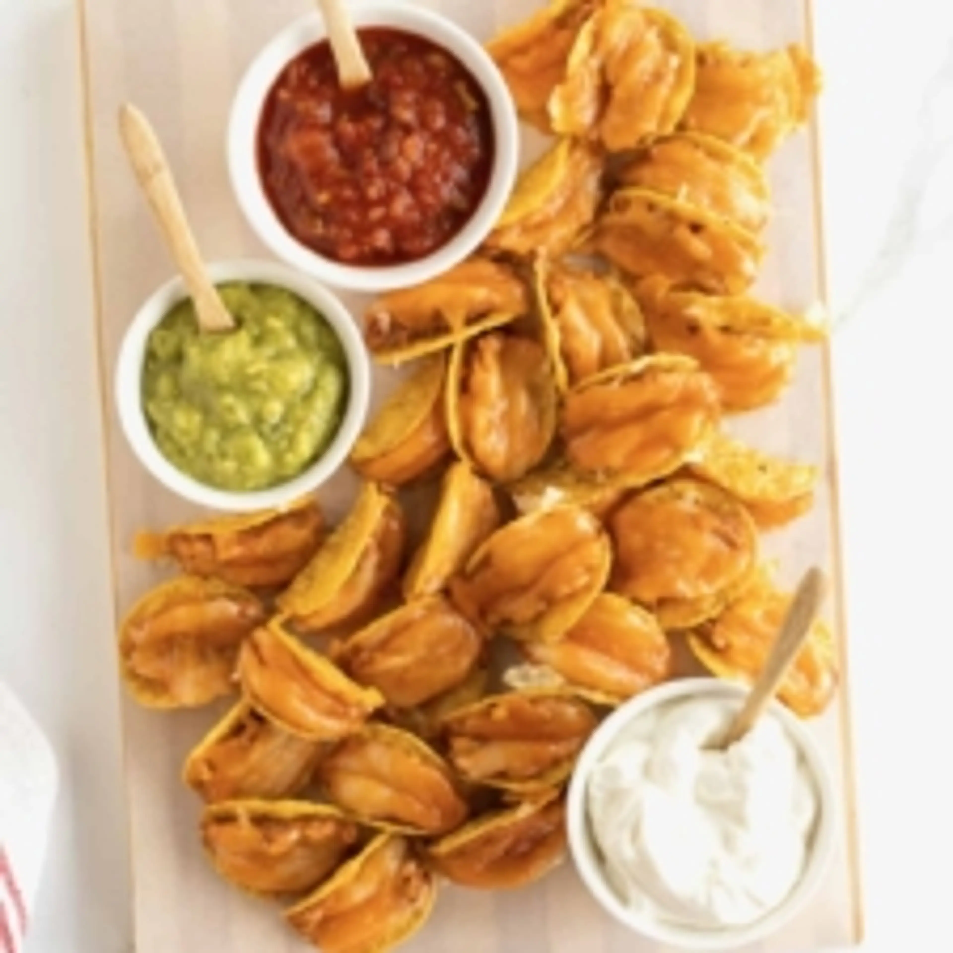 Bean and Cheese Taco Bites