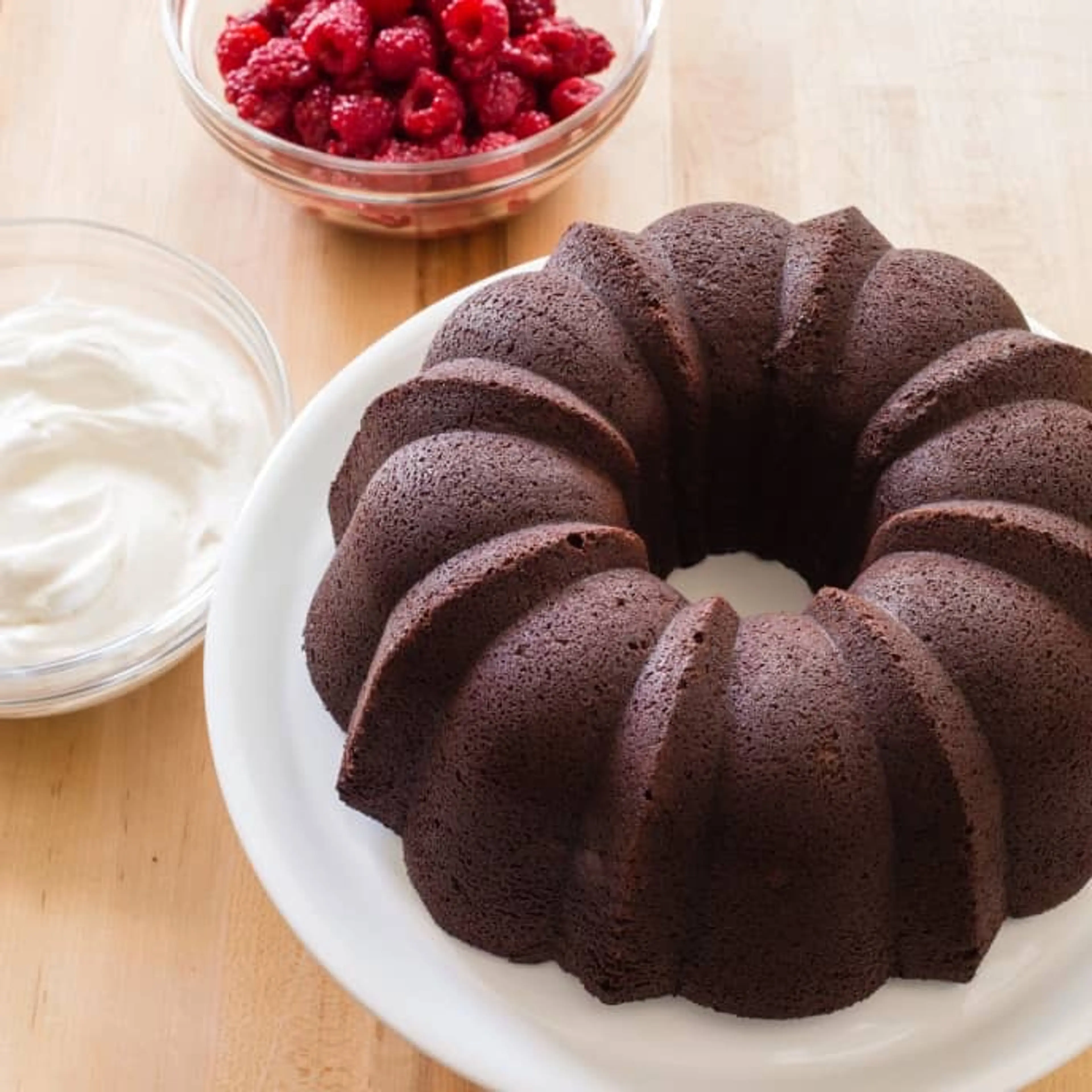 Chocolate Sour Cream Bundt Cake (ATK)
