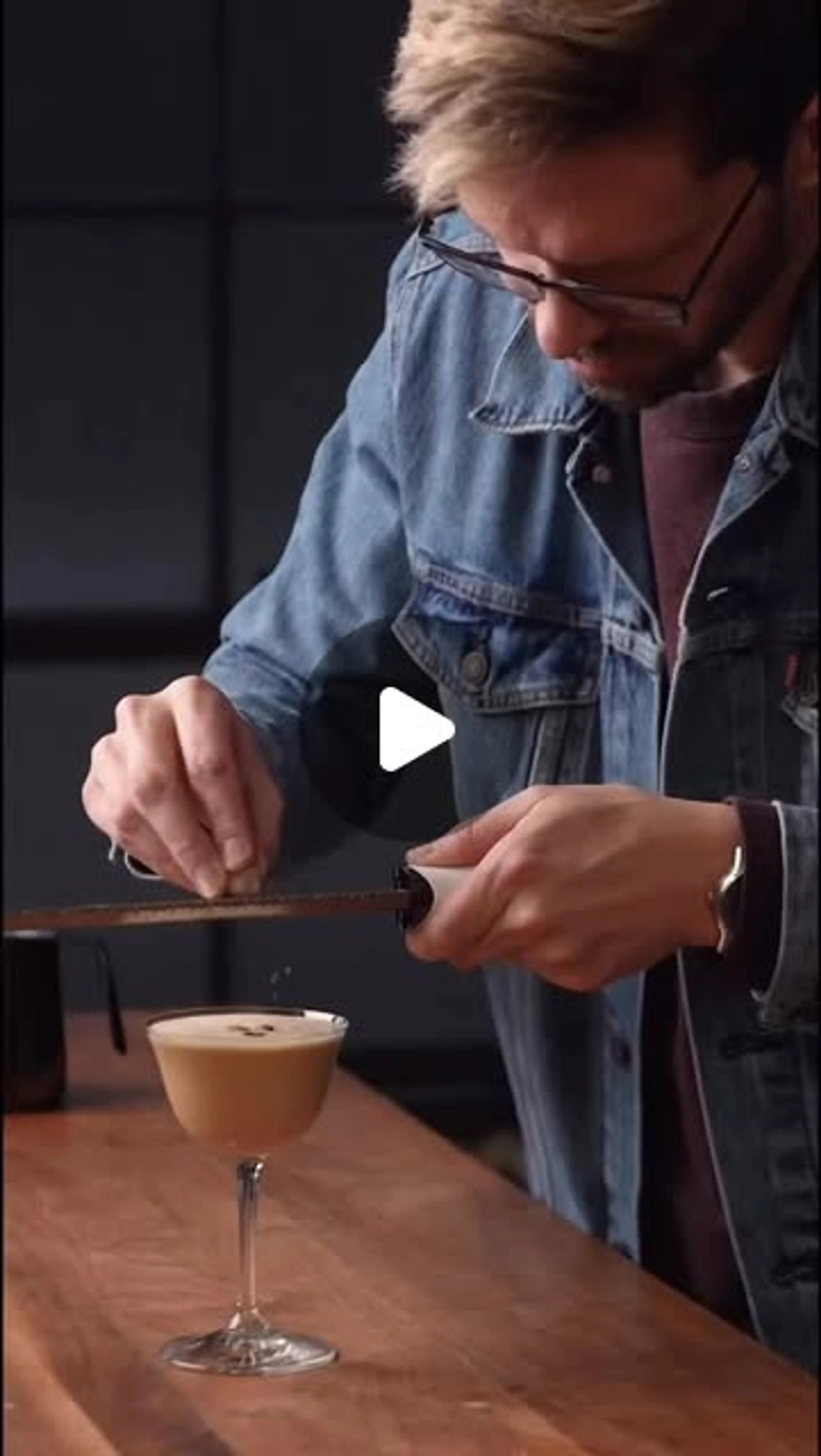 Espresso Martini + Eggnog