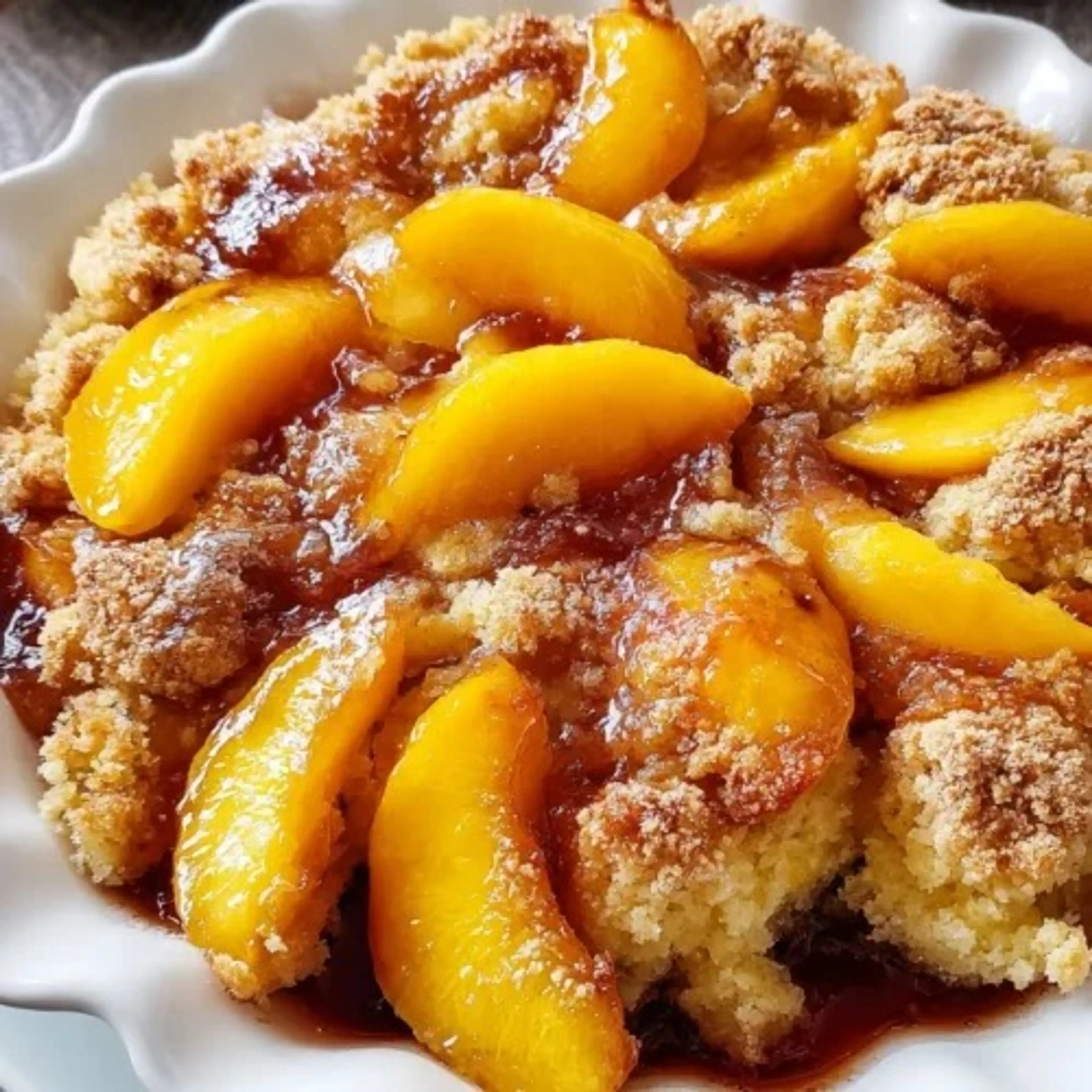 Southern Peach Cobbler