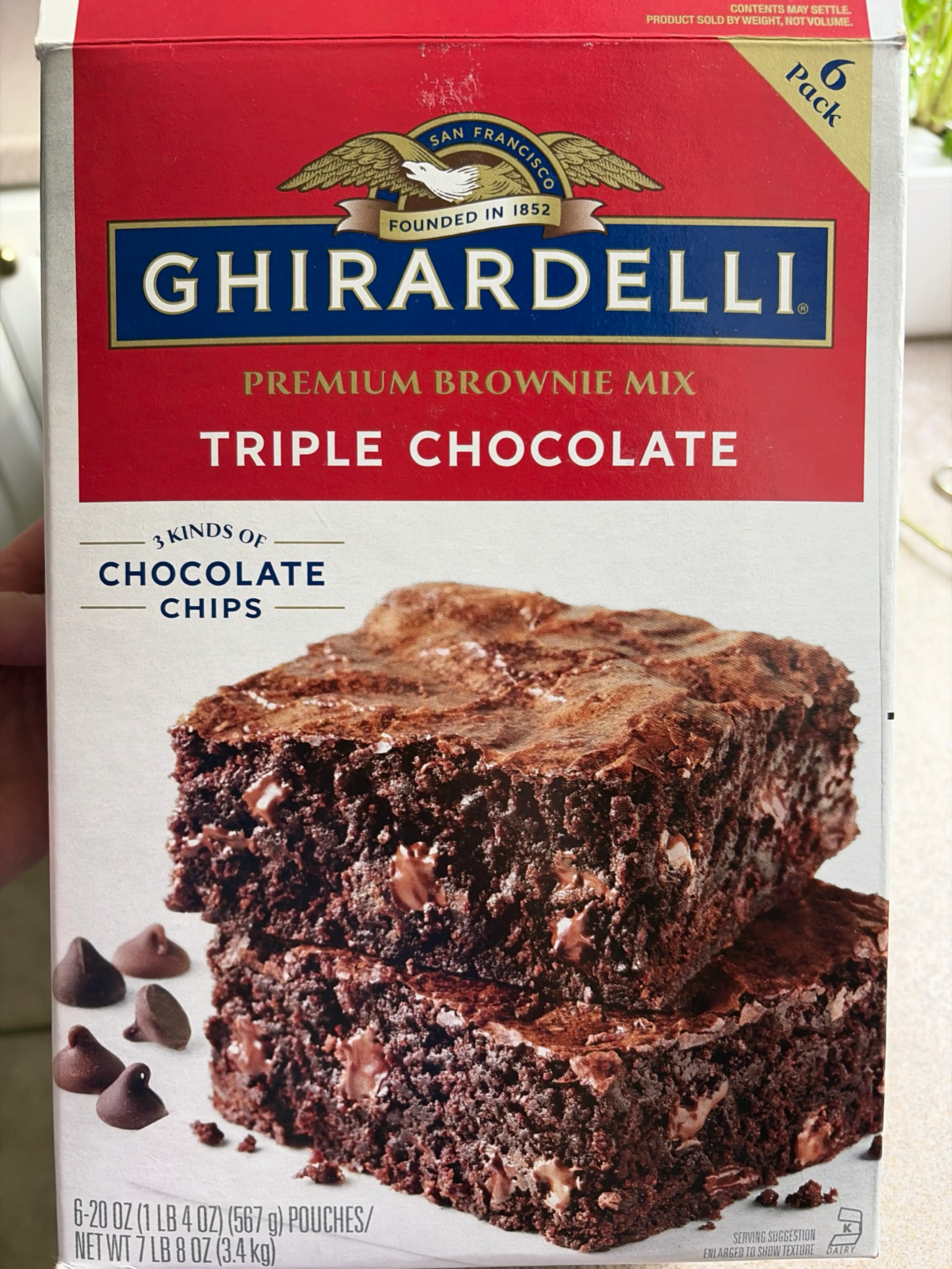 Ghirardelli Triple Chocolate Brownies