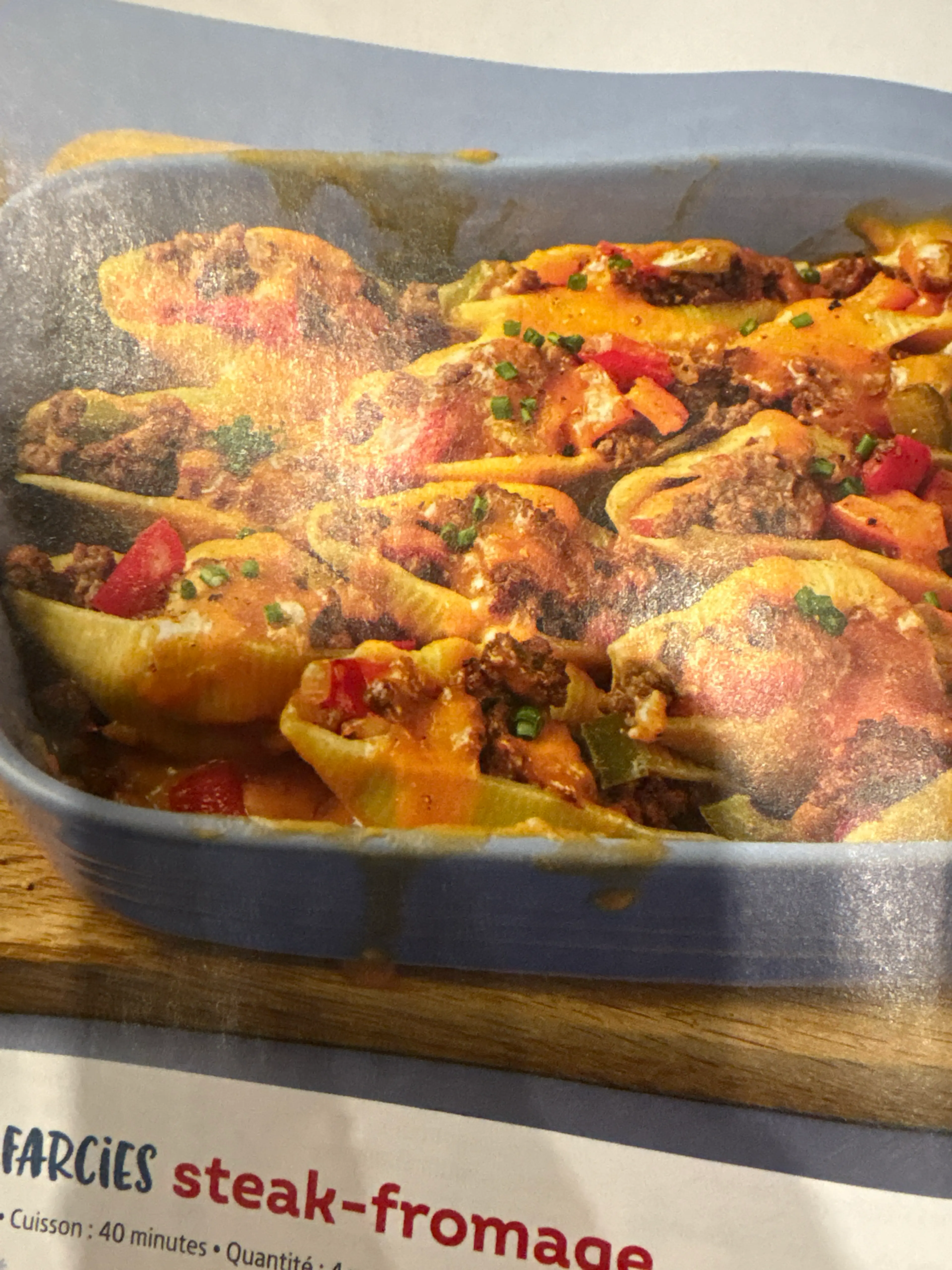 COQUILLES FARCIES steak-fromage