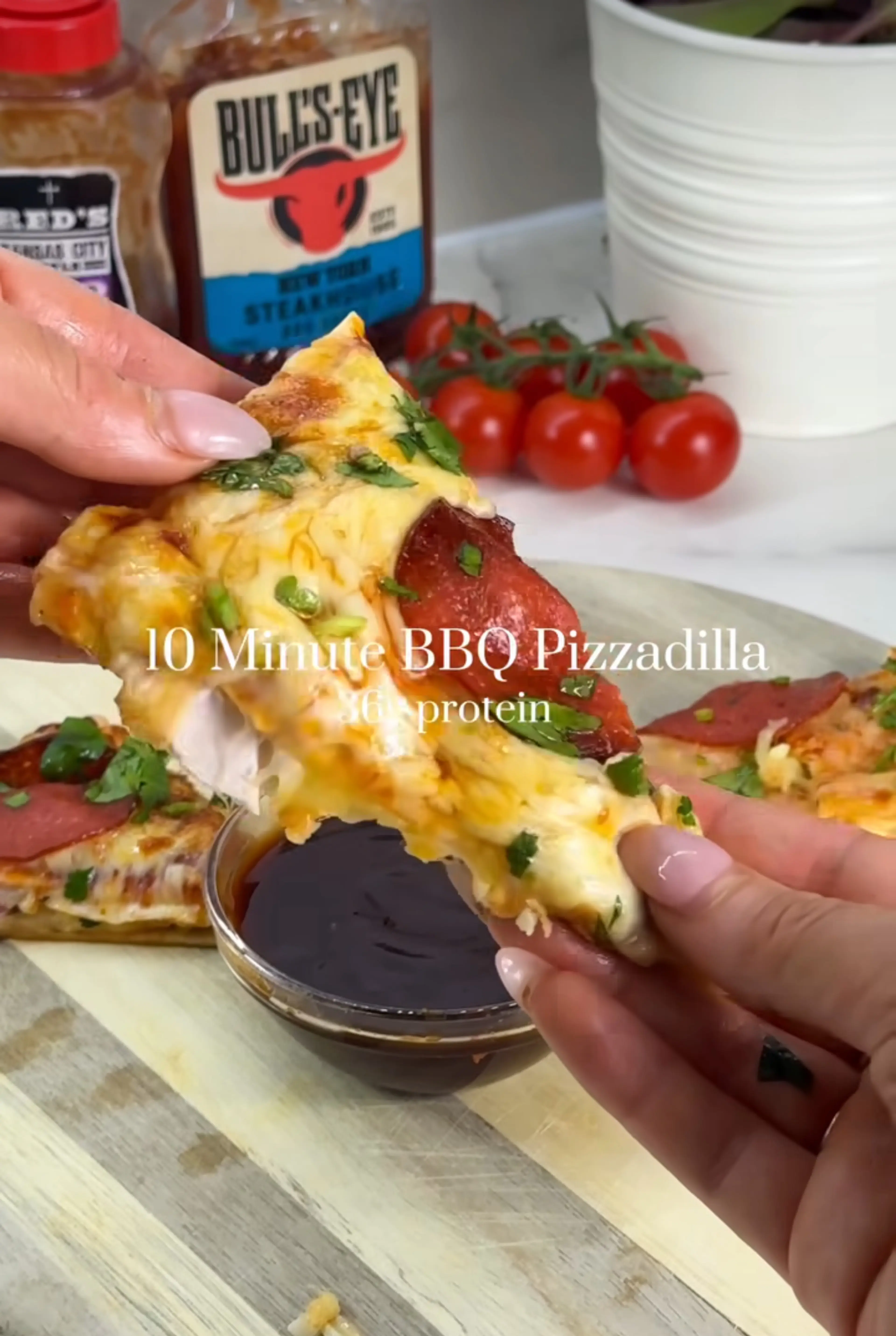 BBQ Pizzadilla