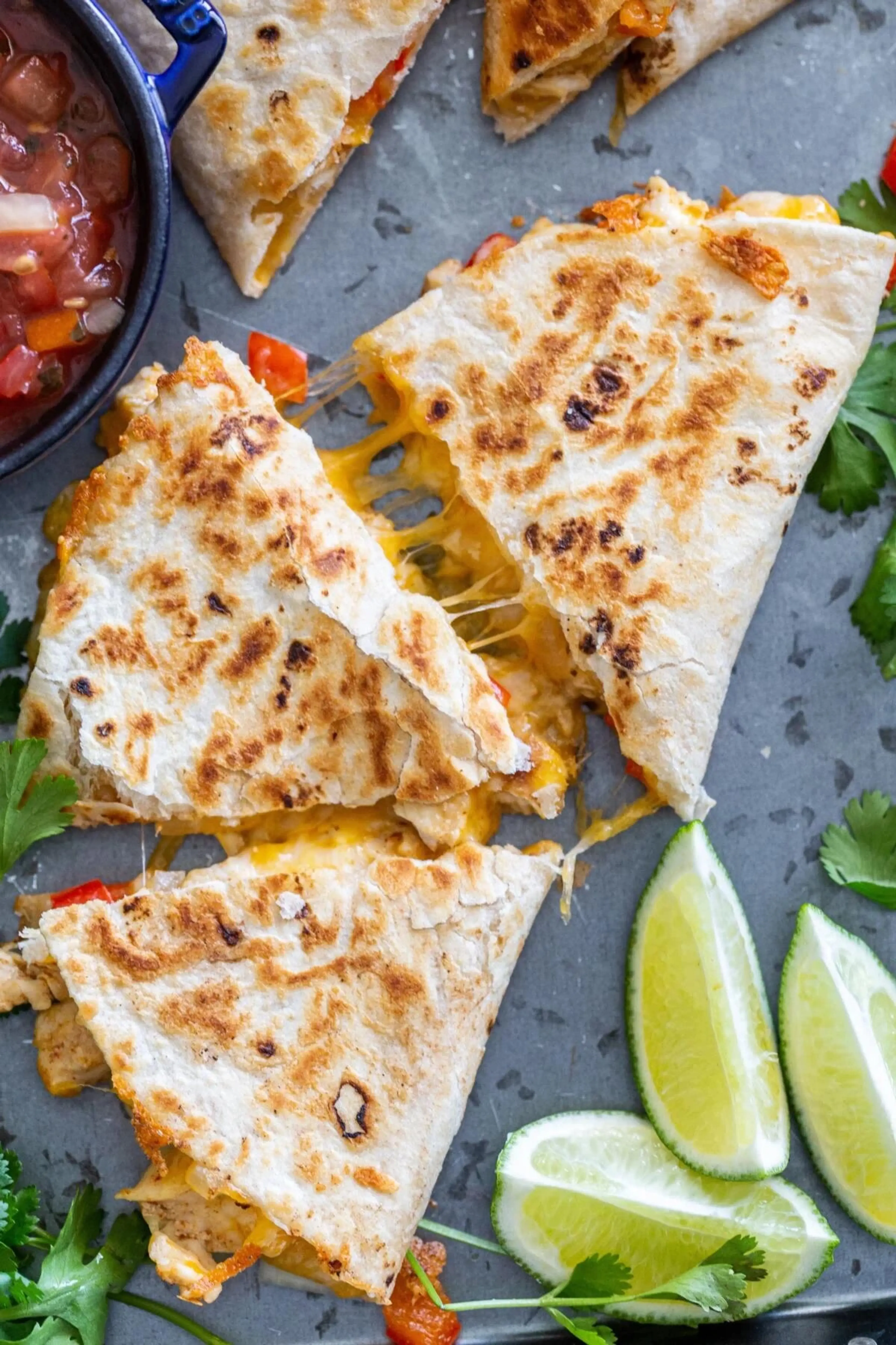 Easy Chicken Quesadillas