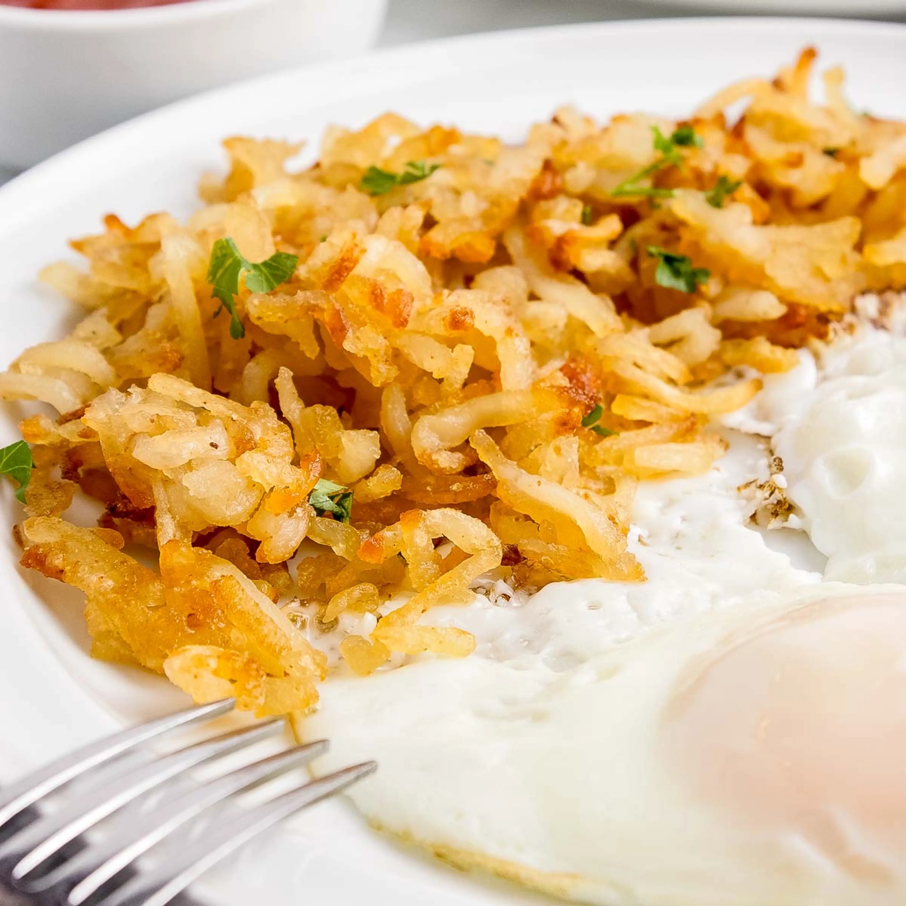Frozen Hash Browns in Air Fryer Recipe
