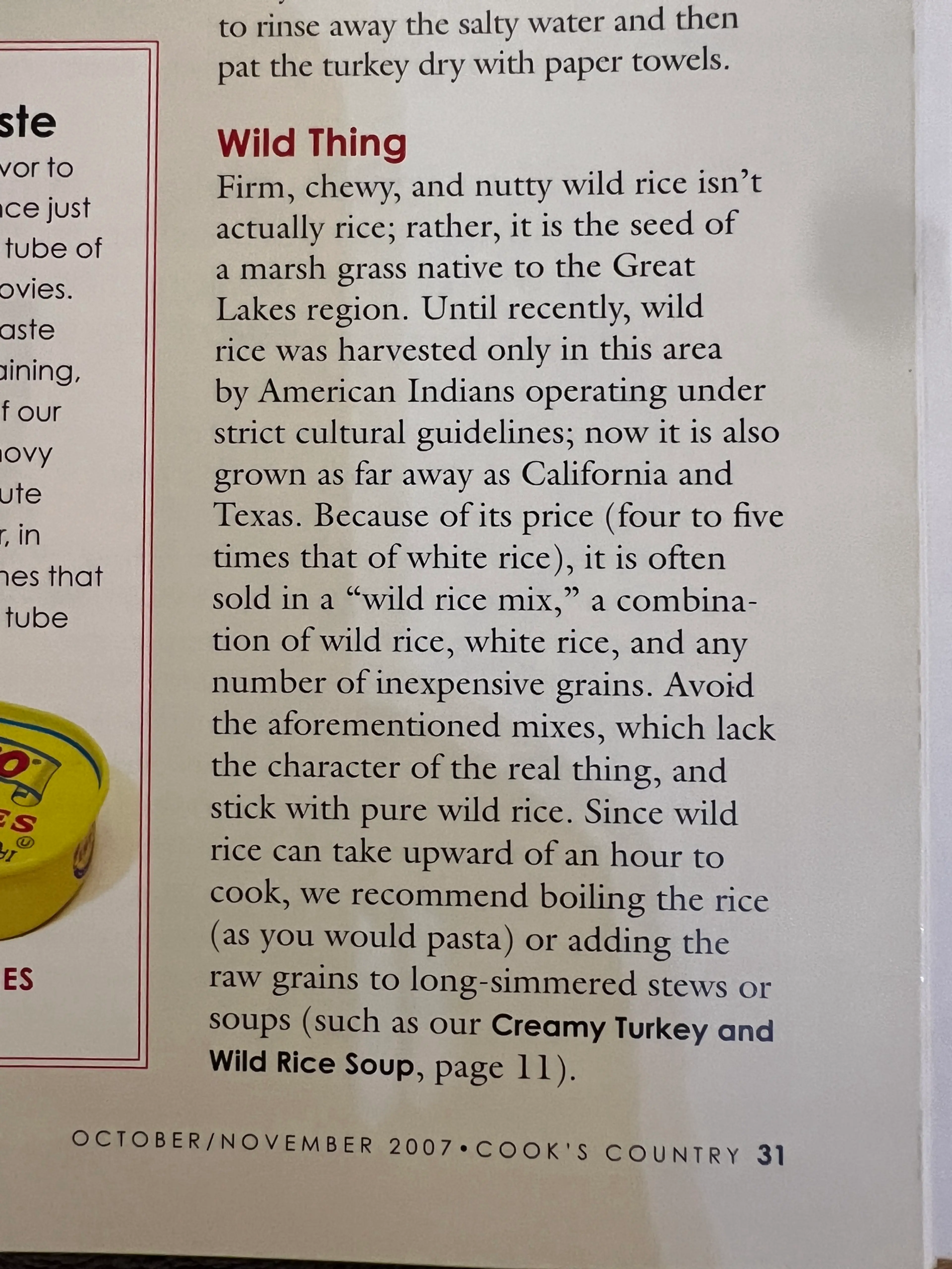 Creamy Turkey & Wild Rice Soup (ATK)