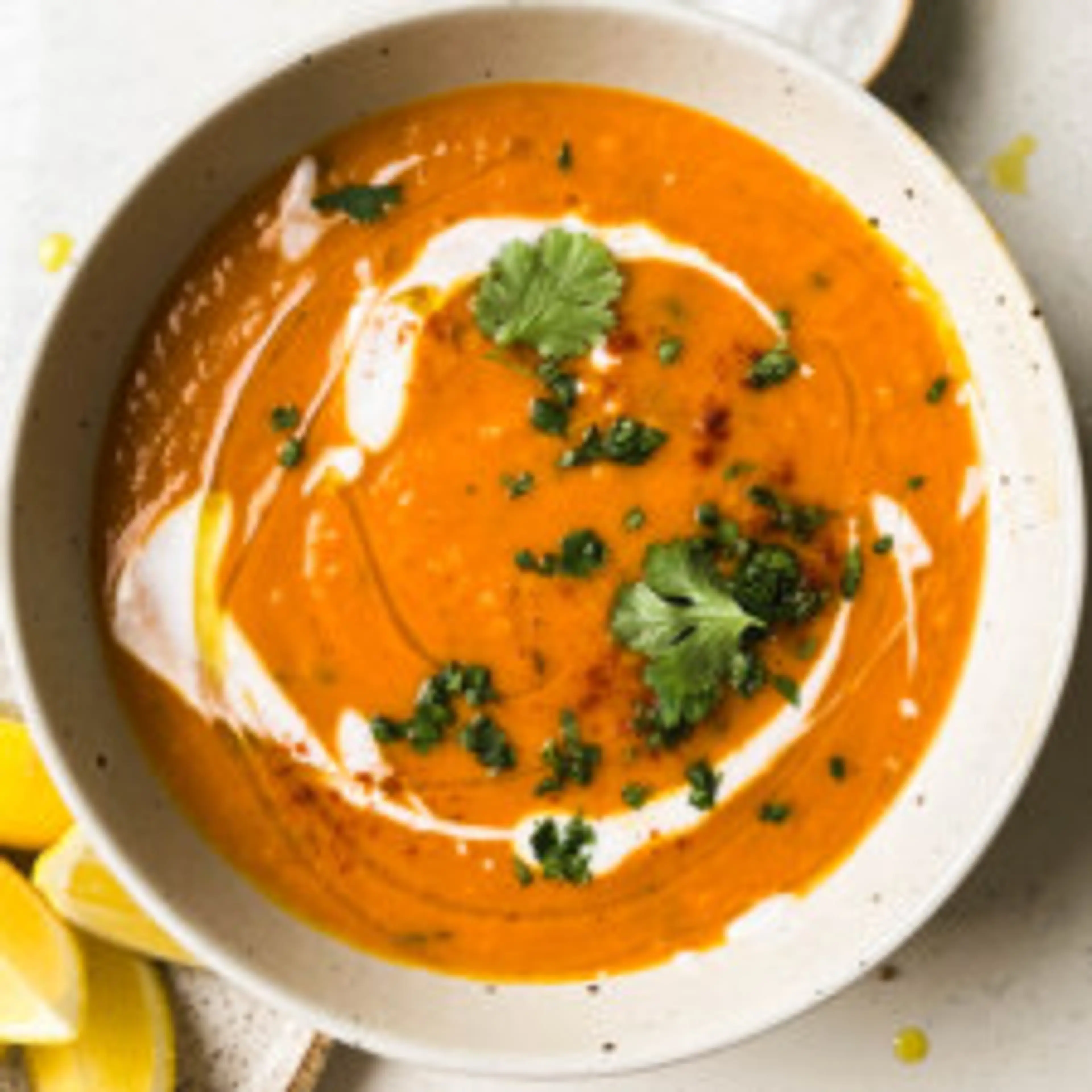 Red Lentil Tomato Soup