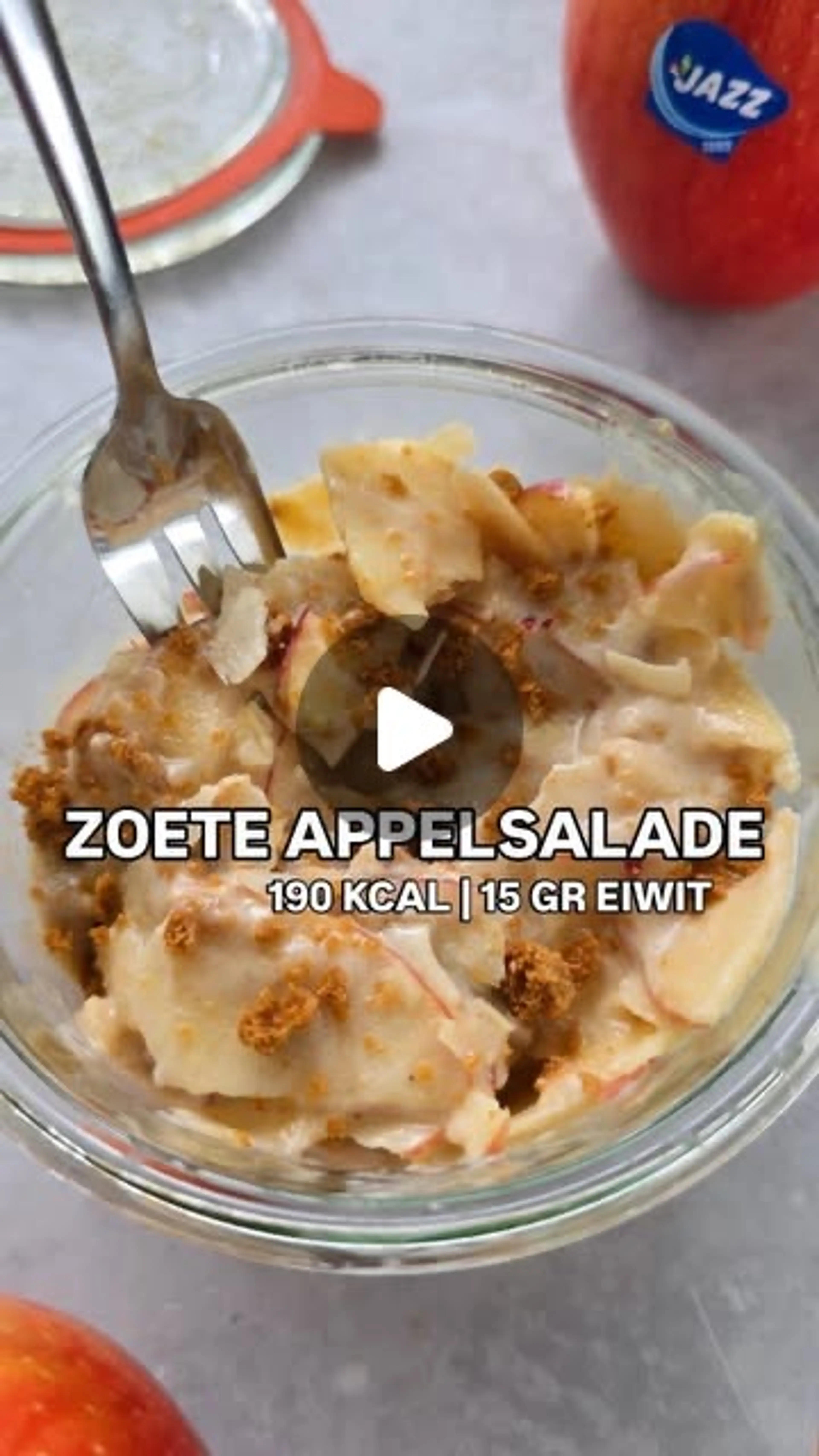 Gezonde Appelsalade