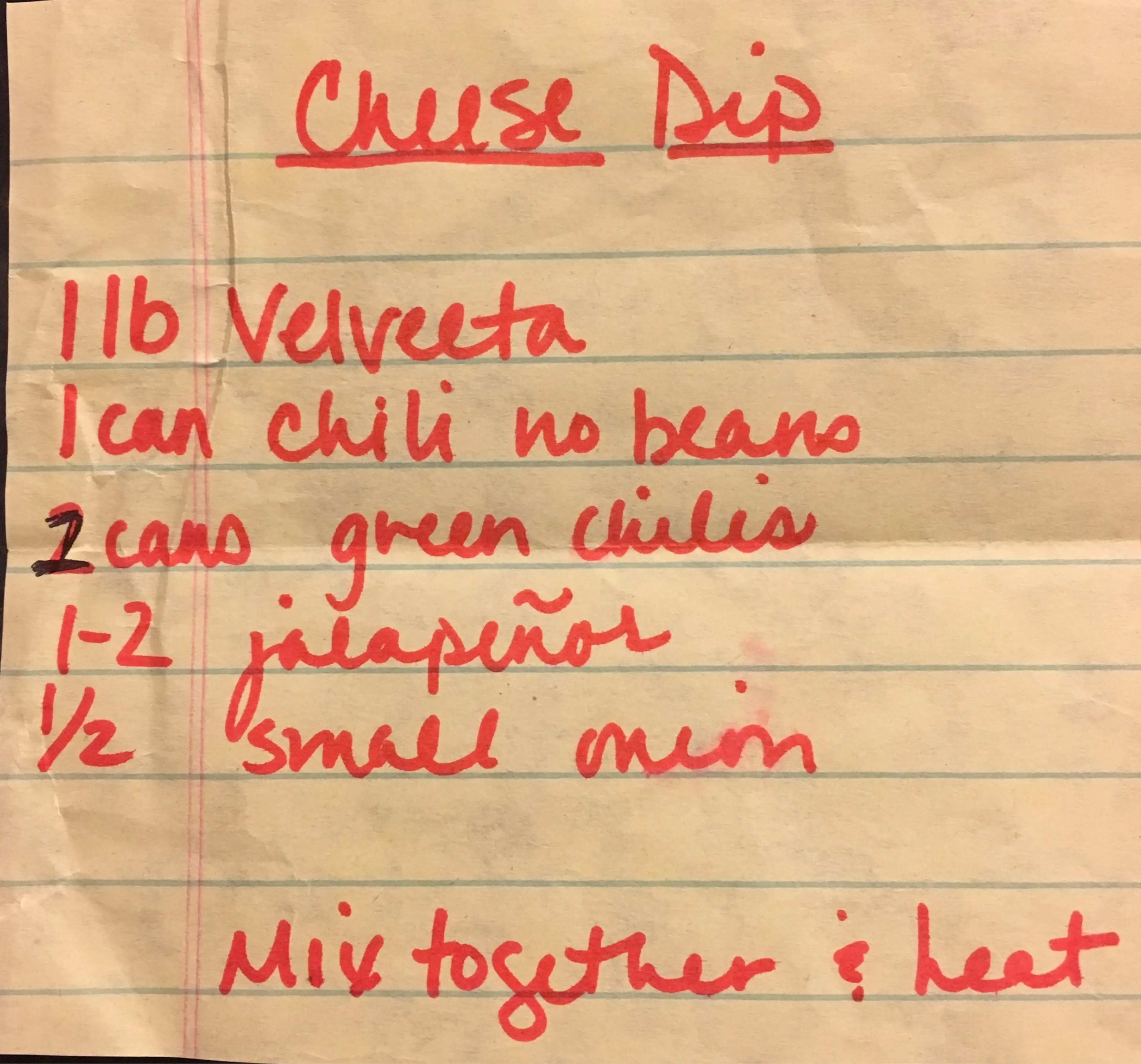Cheese Dip