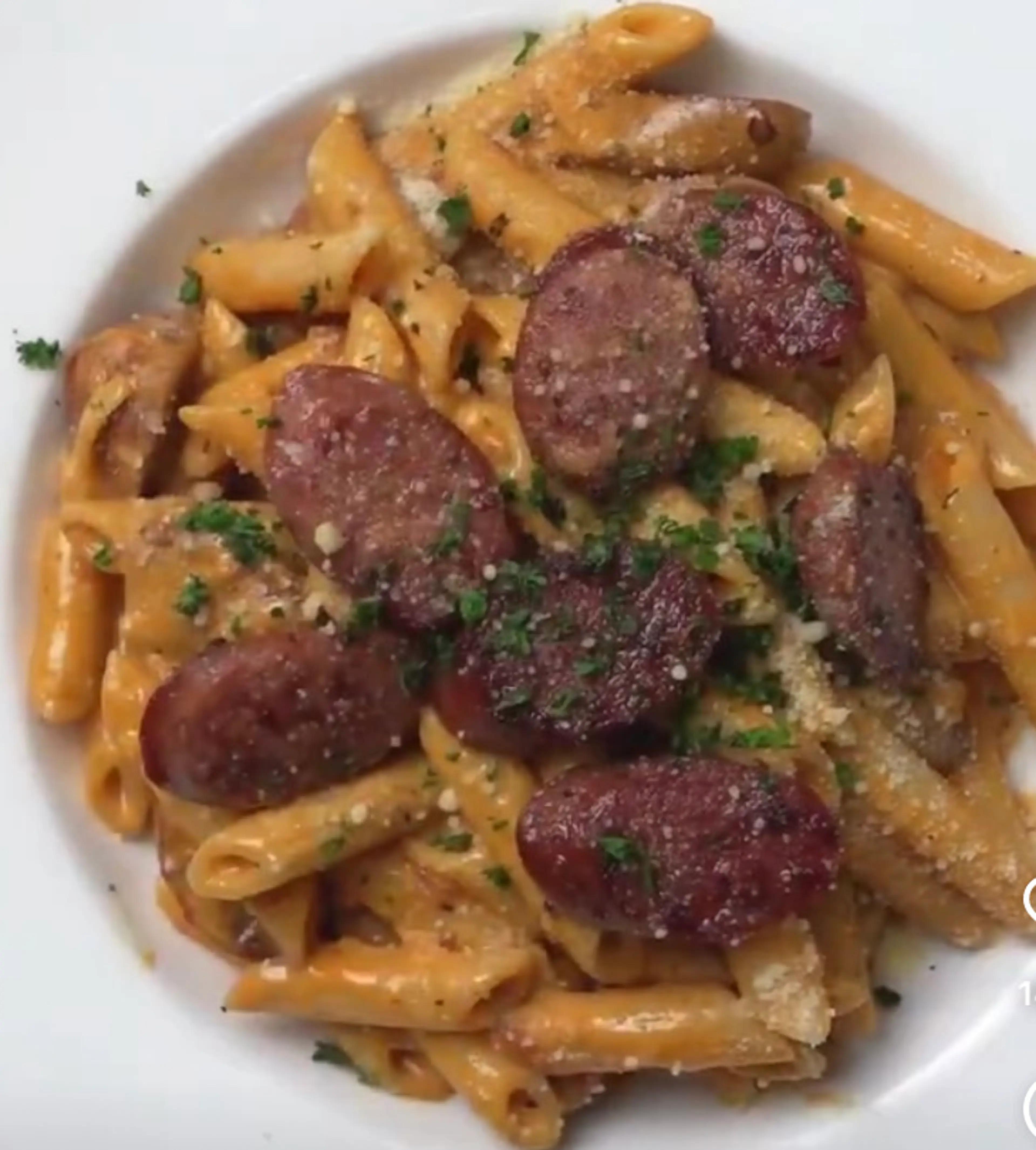 Cajun Sausage Pasta