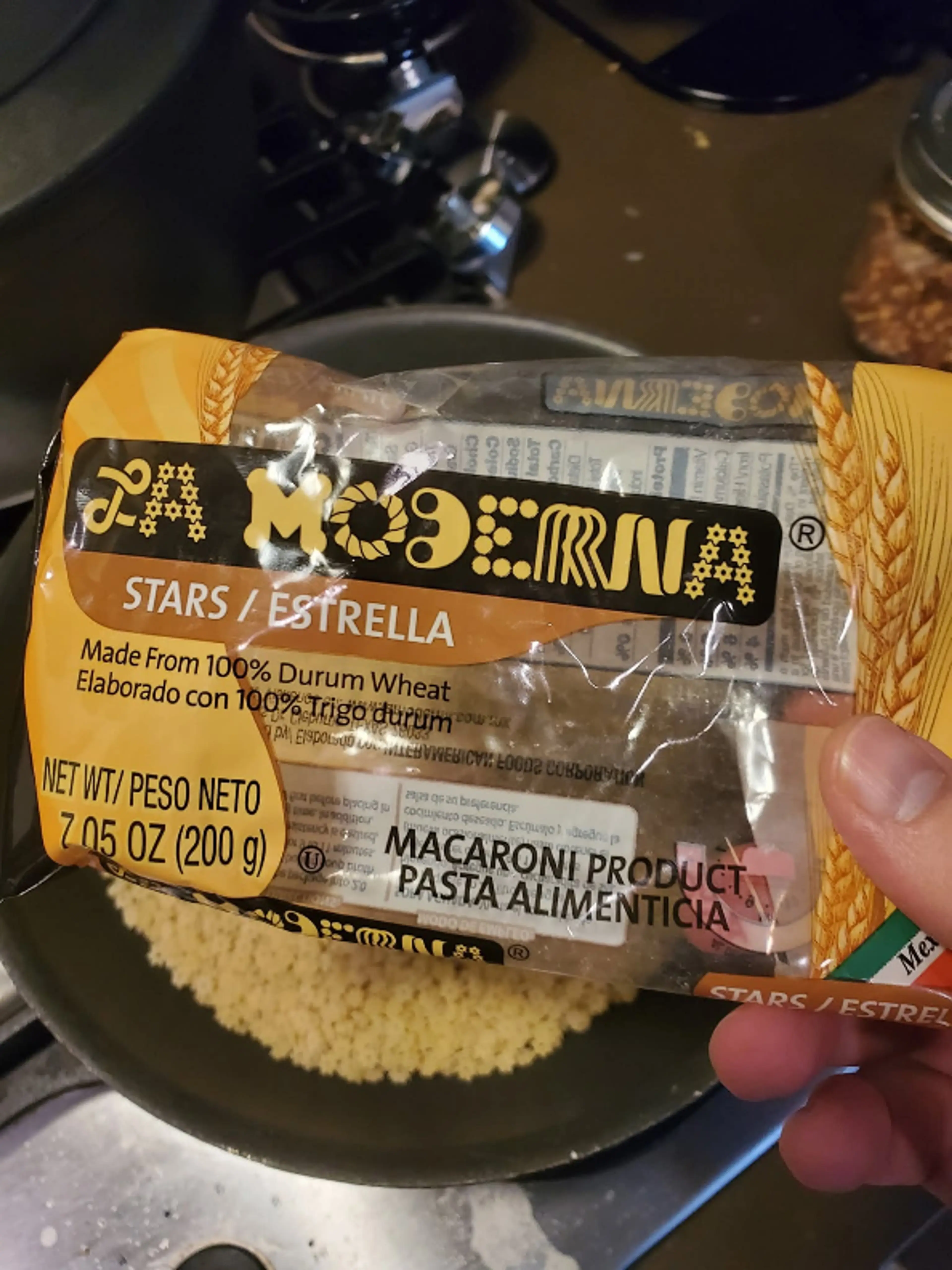 Paw Paw's Star Pasta